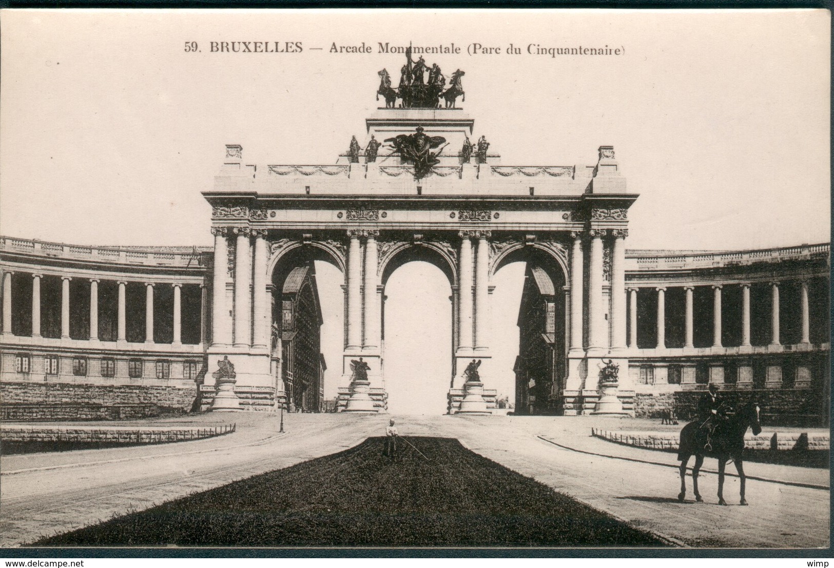 BRUXELLES :   Arcade Monumentale (Parc Du Cinquantenaire) - Monuments, édifices