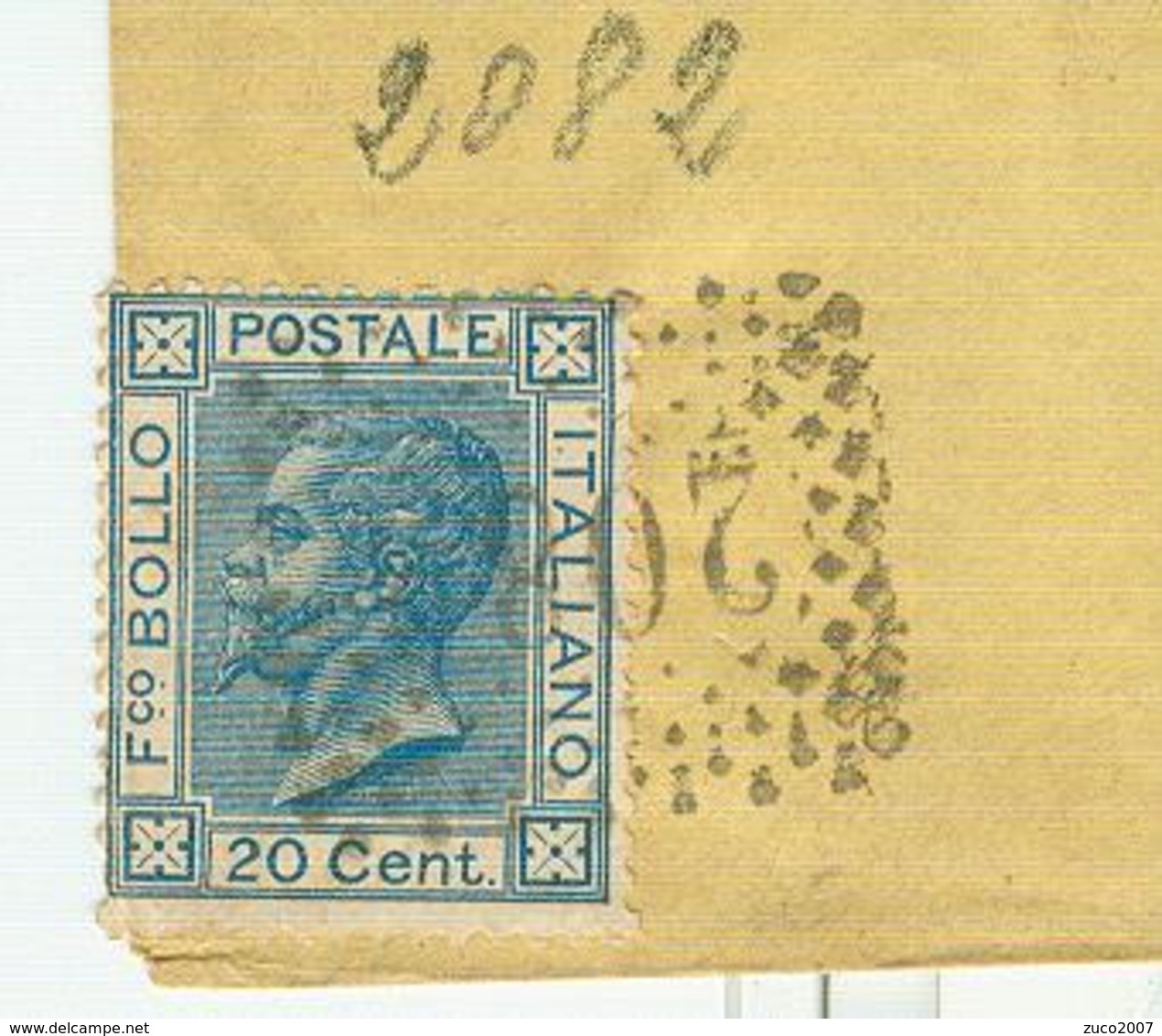 BATTAGLIA (PADOVA),DATARIO DIAMETRO PICCOLO ABBINATO AD ANNULLI NUMERALI RETTANGOLARI A PUNTI 2082,1872,per ROVIGO,RR - Marcophilie