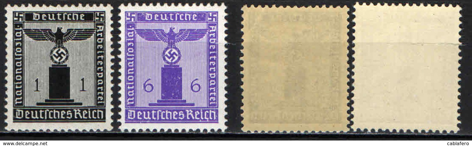 GERMANIA TERZO REICH - 1942 - AQUILA E CROCE UNCINATA - MNH - Servizio
