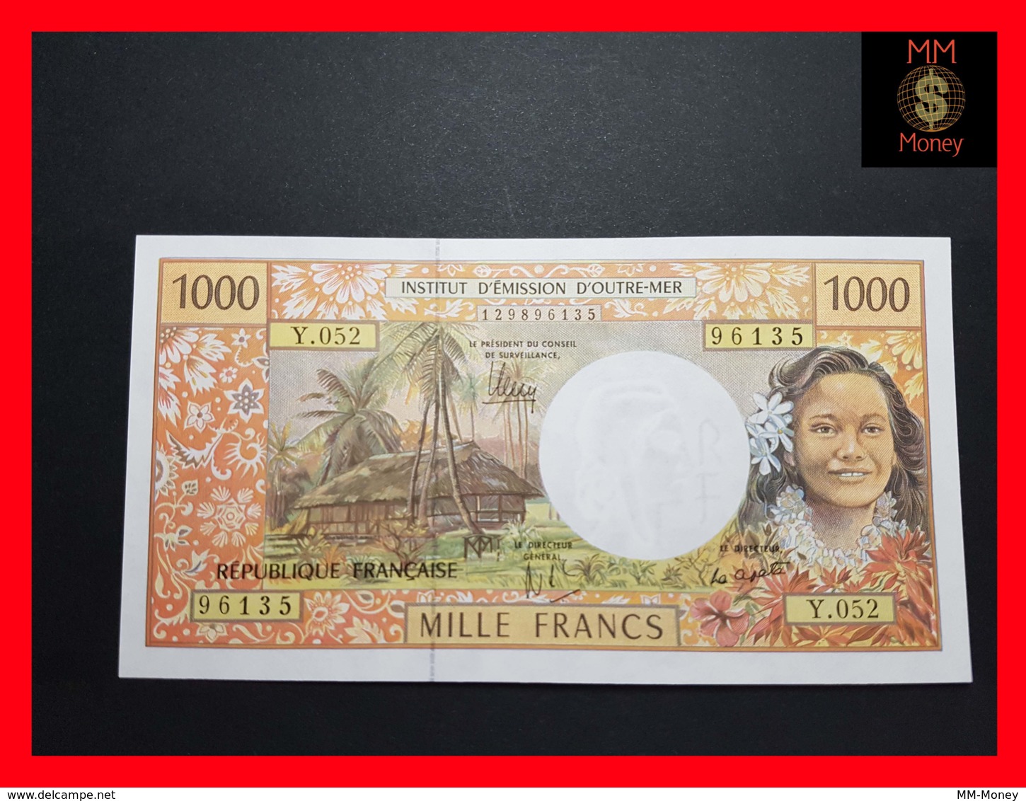 FRENCH PACIFIC TERRITORIES  1.000 Francs 2013  P. 2  Sig. 14 De Seze - Noyer - La Cognata   UNC - Frans Pacific Gebieden (1992-...)