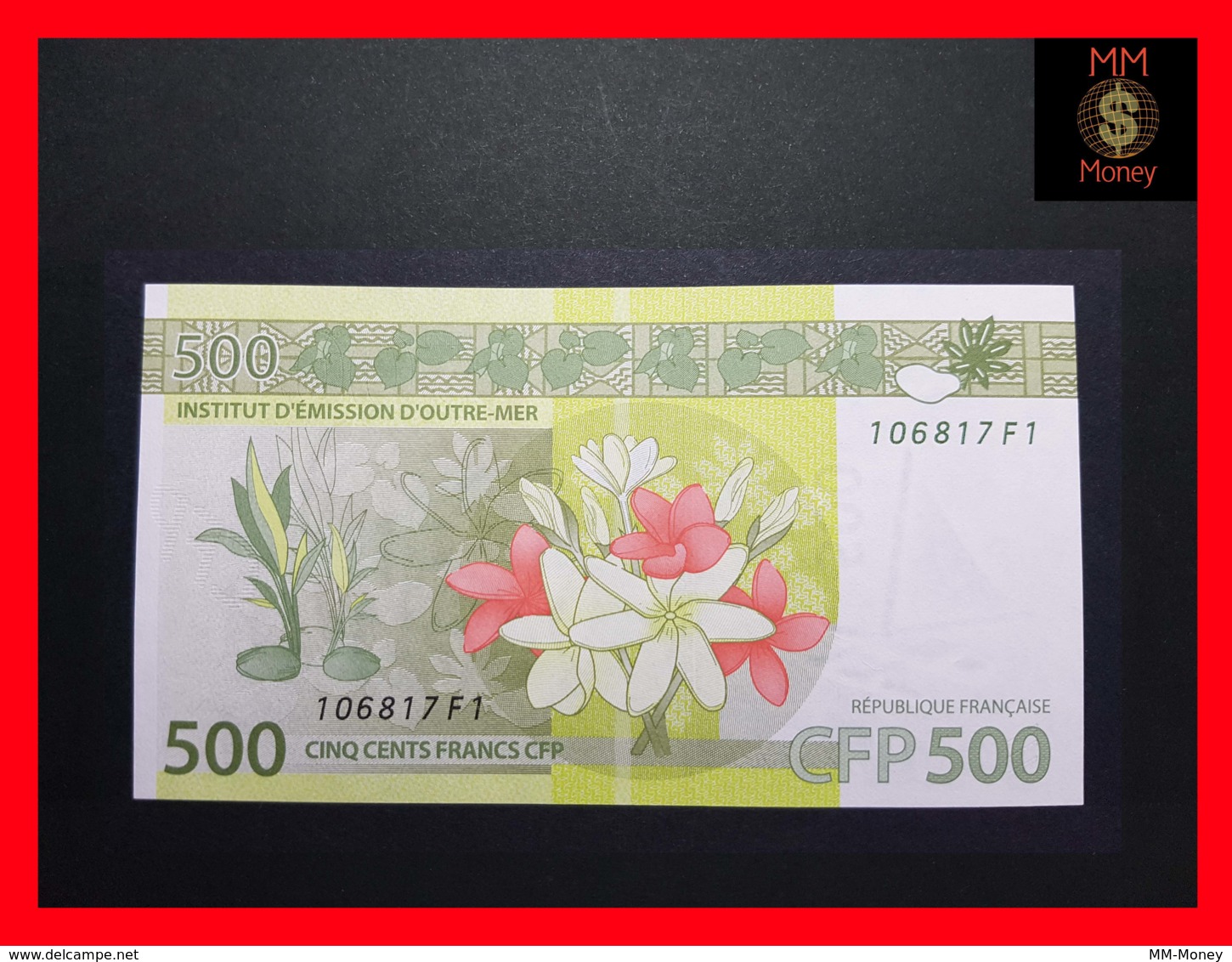 FRENCH PACIFIC TERRITORIES  500 Francs 2014 P. 5    UNC - Frans Pacific Gebieden (1992-...)