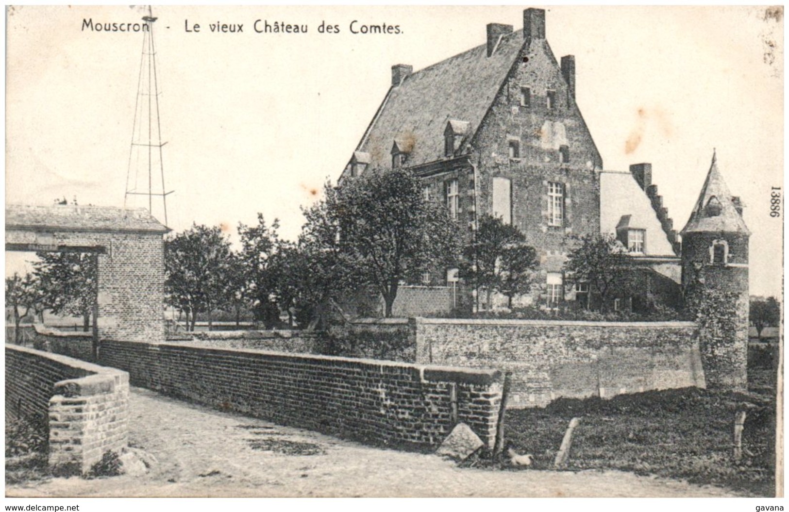 MOUSCRON- Le Vieux Chateau Des Comtes - Mouscron - Moeskroen