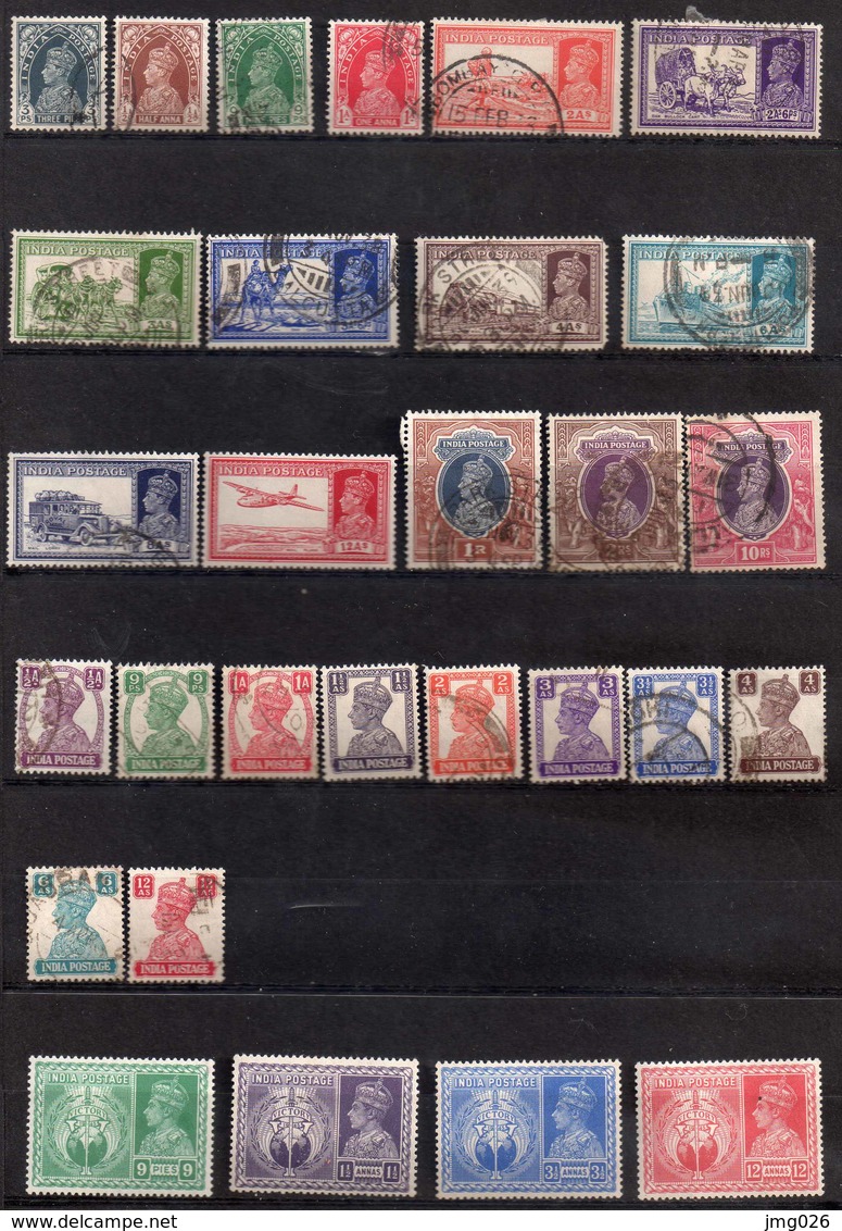 INDE ANGLAISE 1874/1946 INDE 1947   OBL  X  SG  VOIR 5 SCANS DESCRIPTION - Other & Unclassified