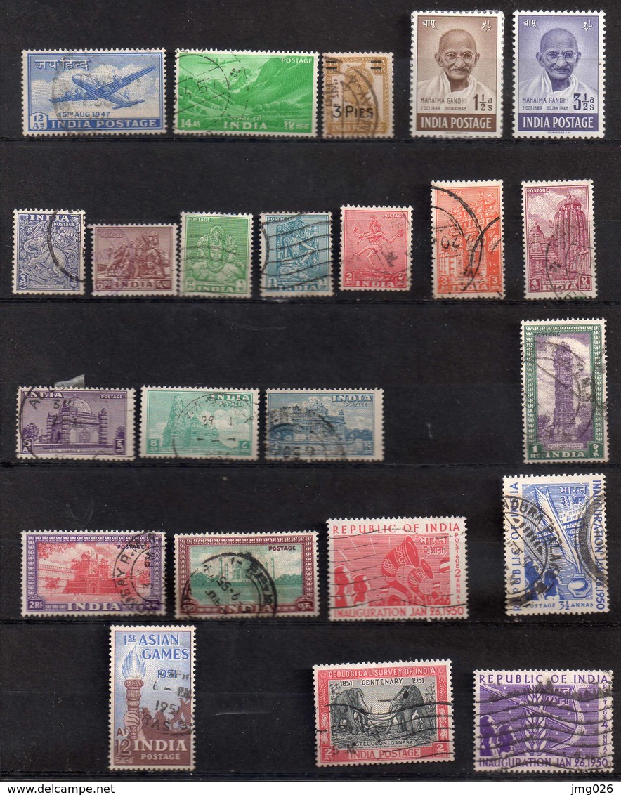 INDE ANGLAISE 1874/1946 INDE 1947   OBL  X  SG  VOIR 5 SCANS DESCRIPTION - Other & Unclassified