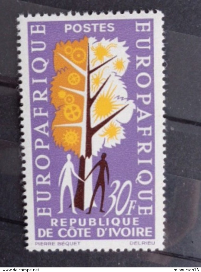 COTE D'IVOIRE 1964 Y&T N° 227 ** - ANNIV. DE L'EUROPAFRIQUE - Côte D'Ivoire (1960-...)