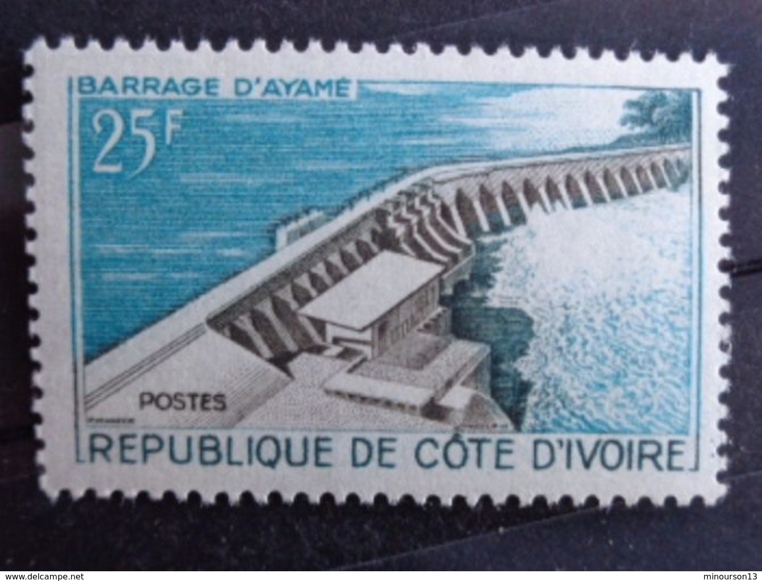 COTE D'IVOIRE 1961 Y&&T N° 200 ** - INAUGURATION DU BARRAGE D'AYAME - Costa D'Avorio (1960-...)