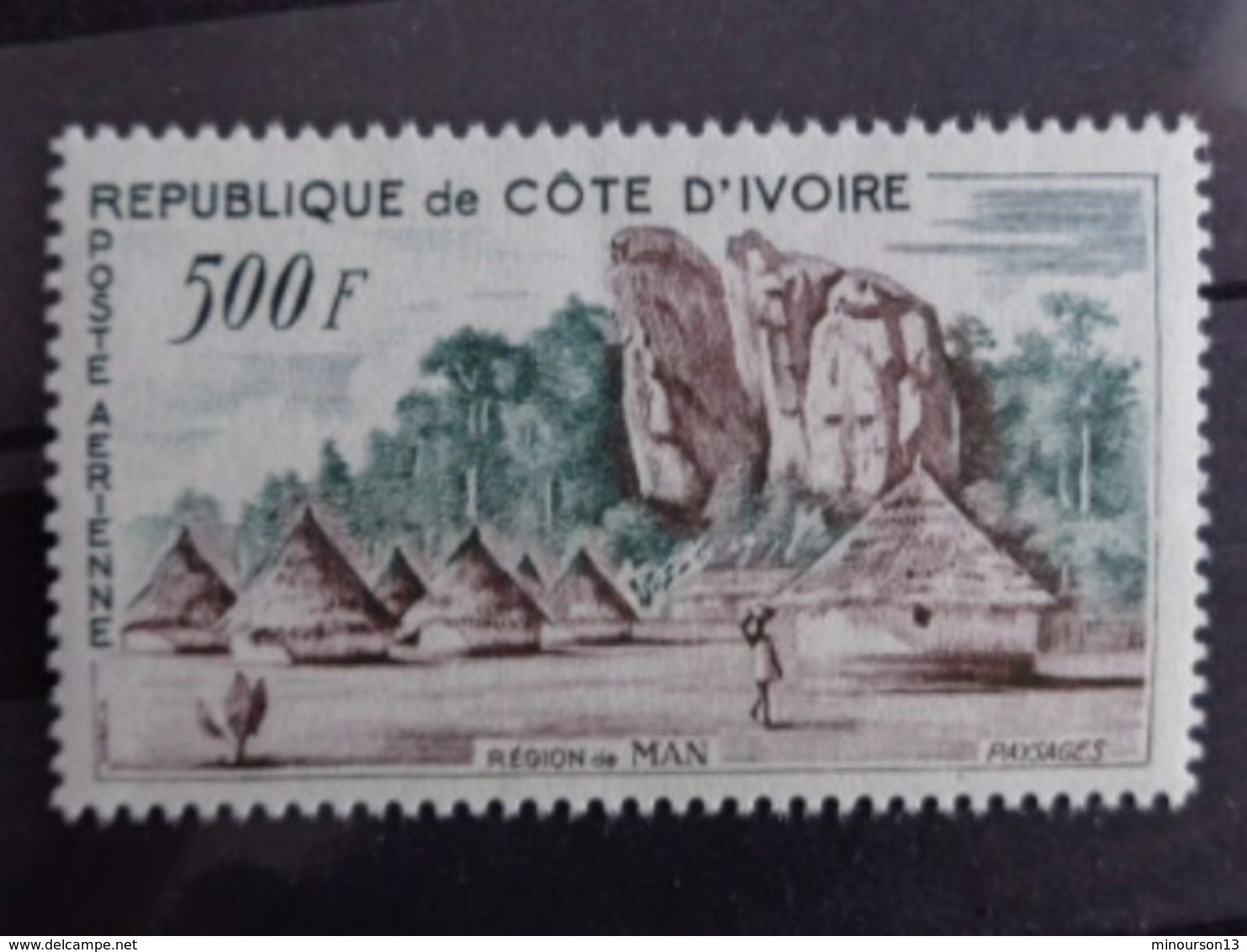 COTE D'IVOIRE 1962 P.A. Y&T N° 23 & 24 ** - SITES - Côte D'Ivoire (1960-...)