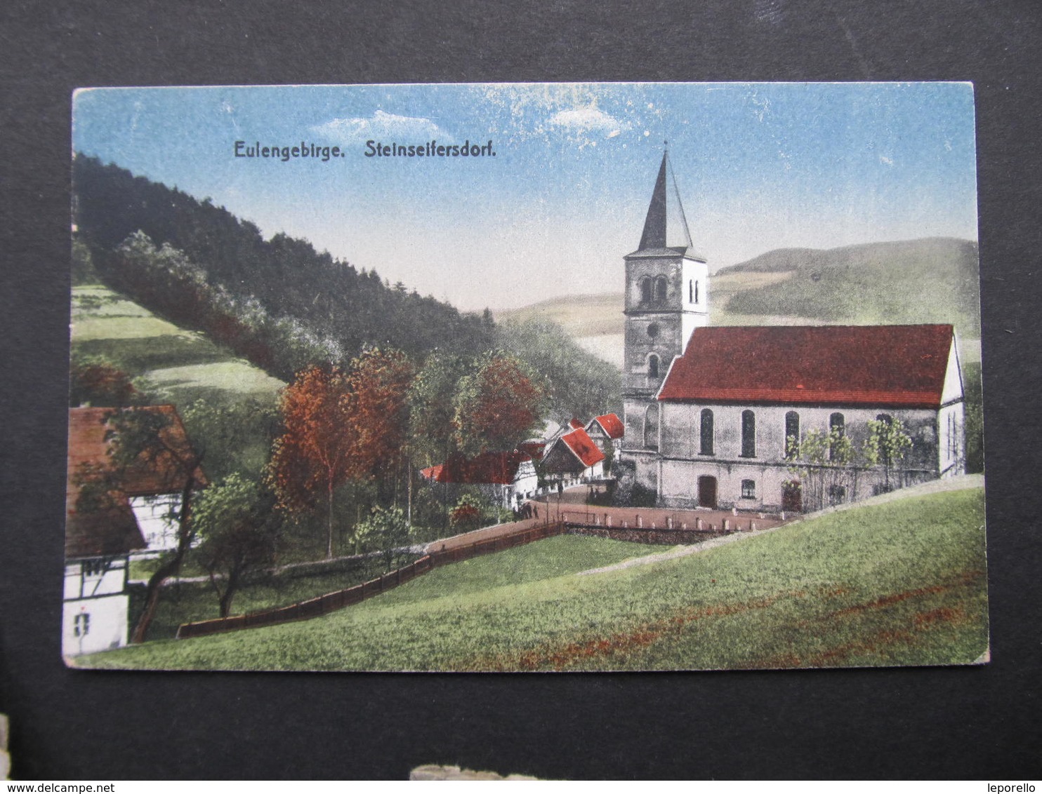 AK STEINSEIFERSDORF In Eulengebirge Rosciszow Reichenbach 1944 ////  D*36888 - Schlesien