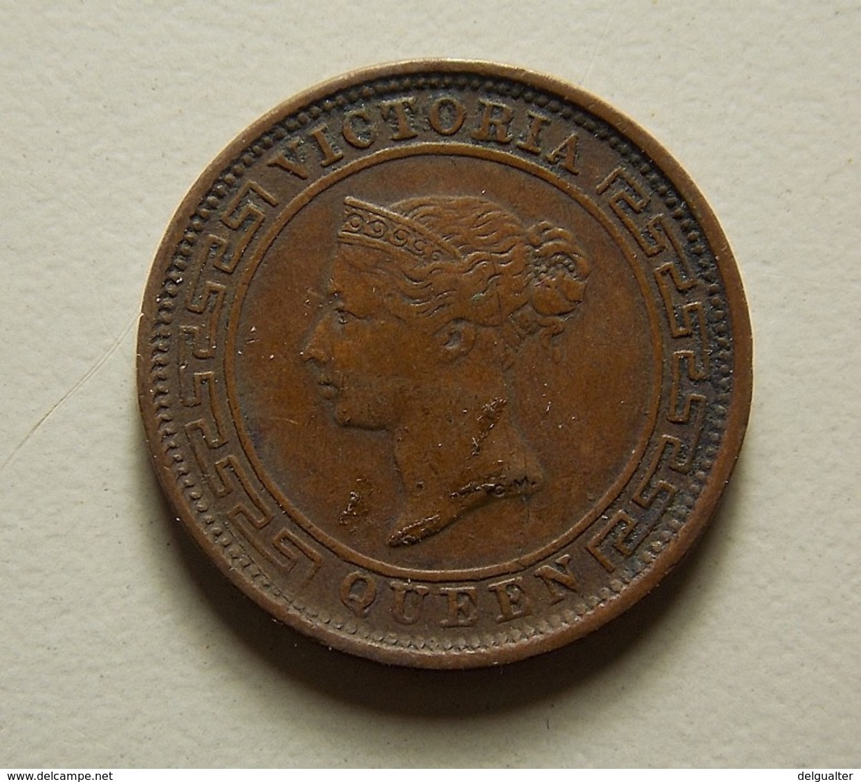 Ceylon 1/2 Cent 1870 - Sri Lanka