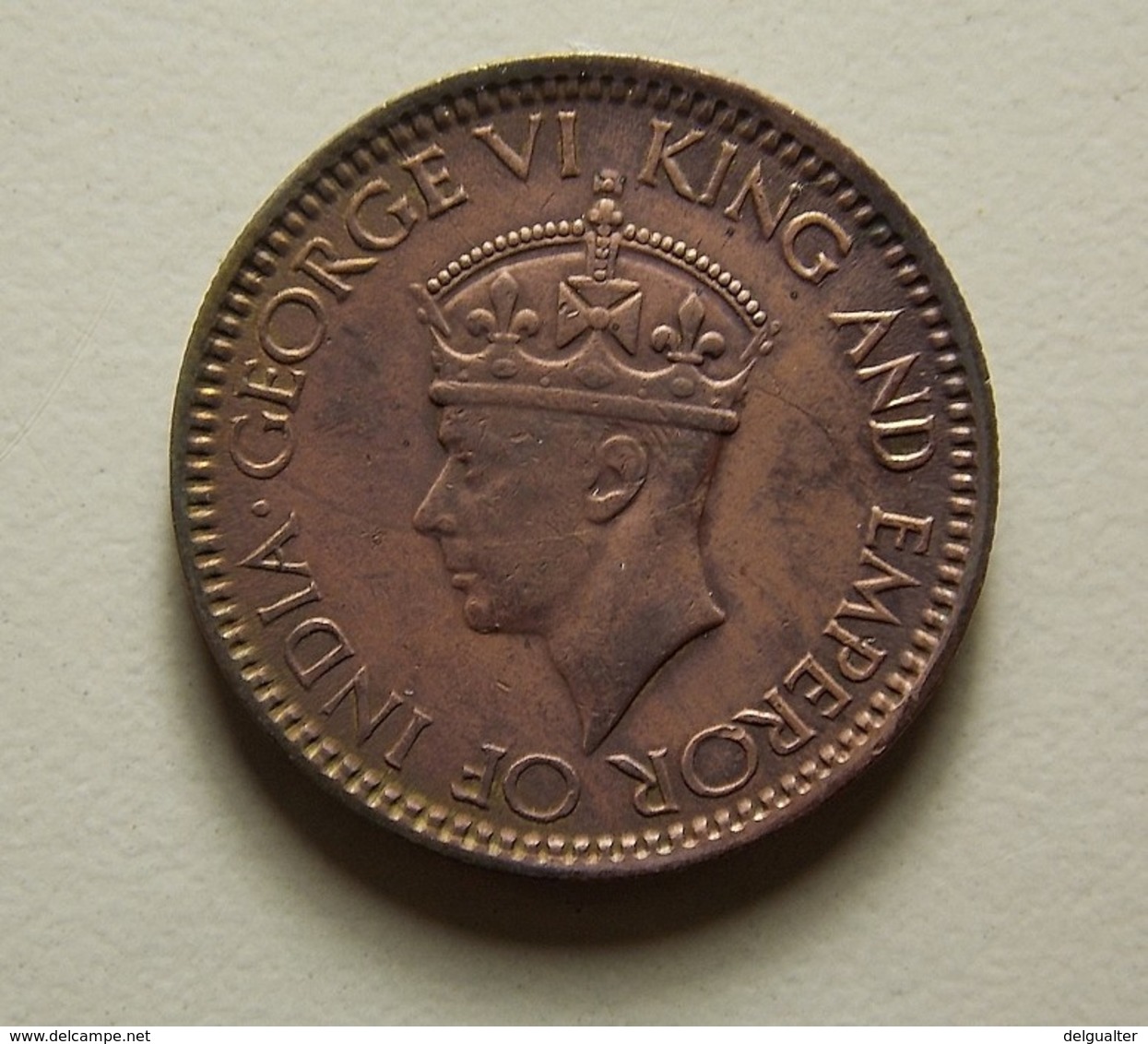 Ceylon 25 Cents 1943 - Sri Lanka