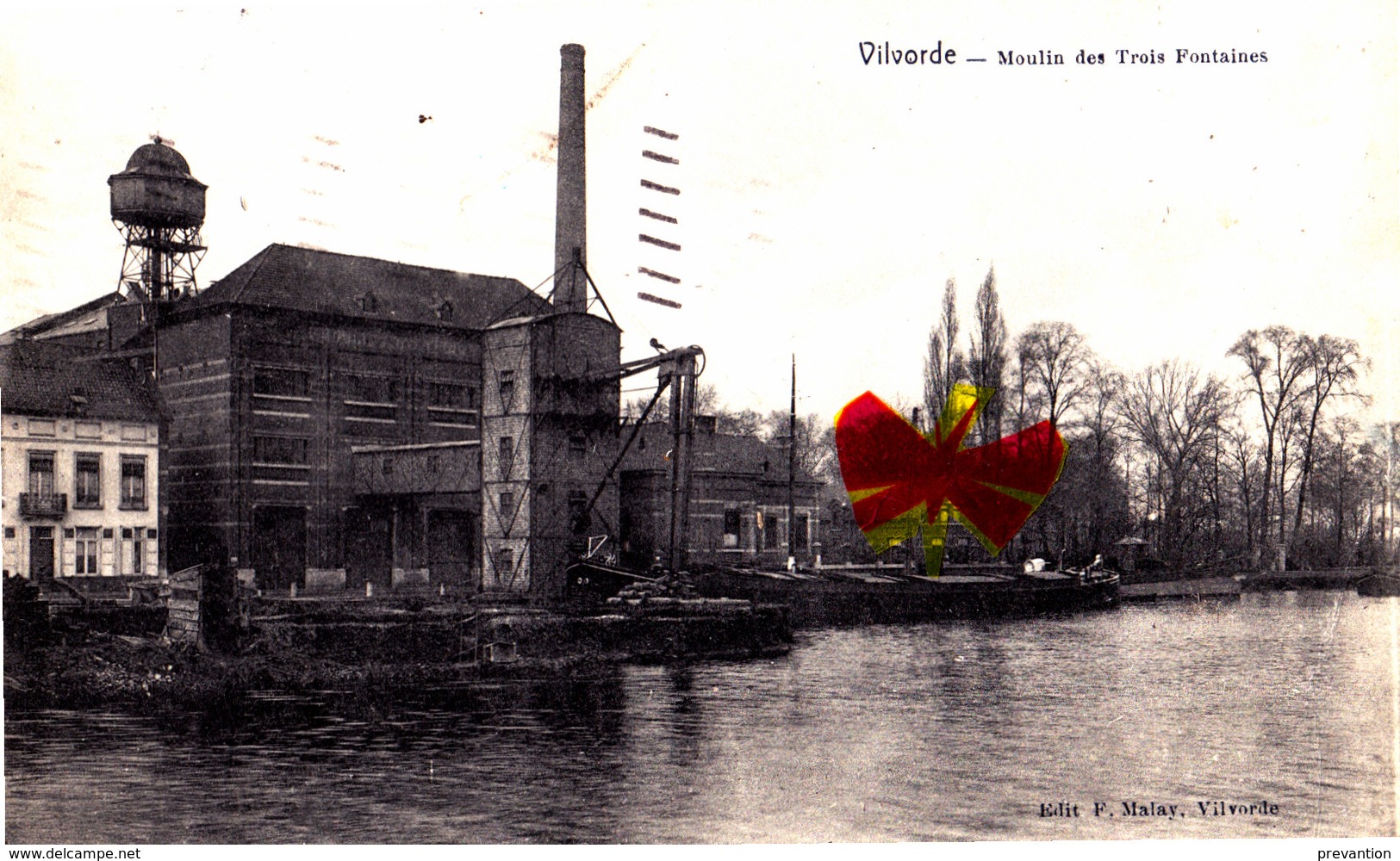 VILVORDE - Moulin Des Trois Fontaines - Superbe Carte - Vilvoorde