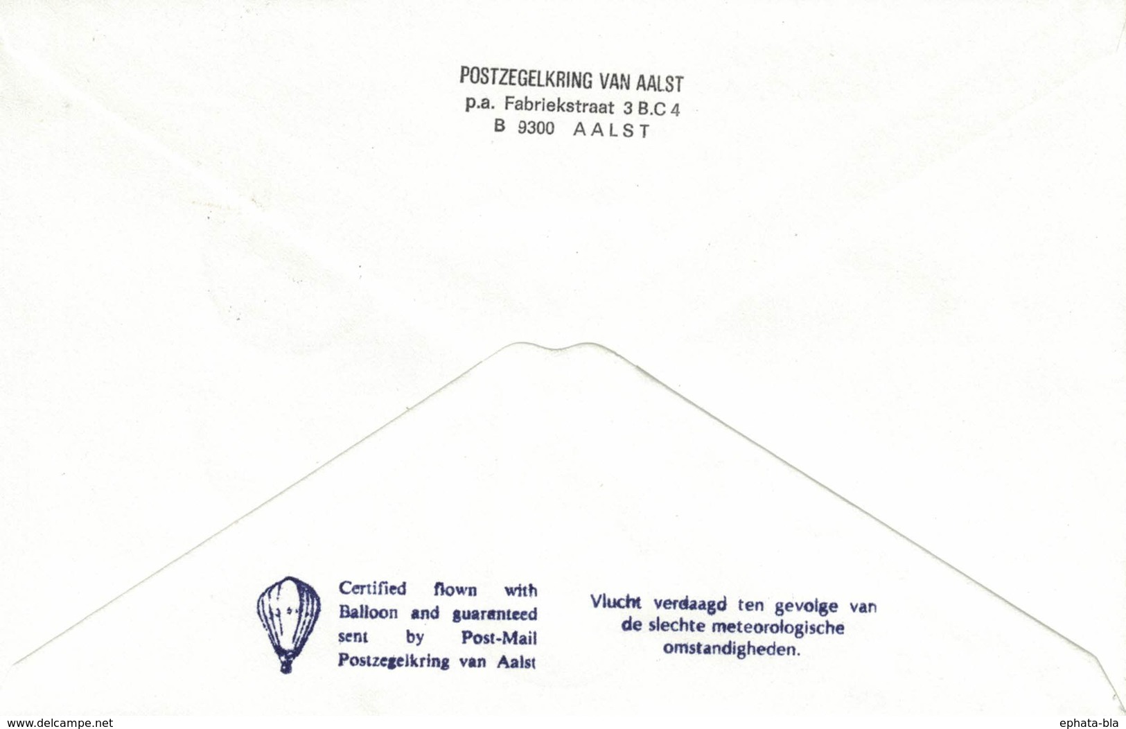 Courrier Par Ballon (montgolfière). 1988. Aalst => Beringen. Pilote: Fr. Schaut. Vol De Noël. Icarus. - Otros & Sin Clasificación