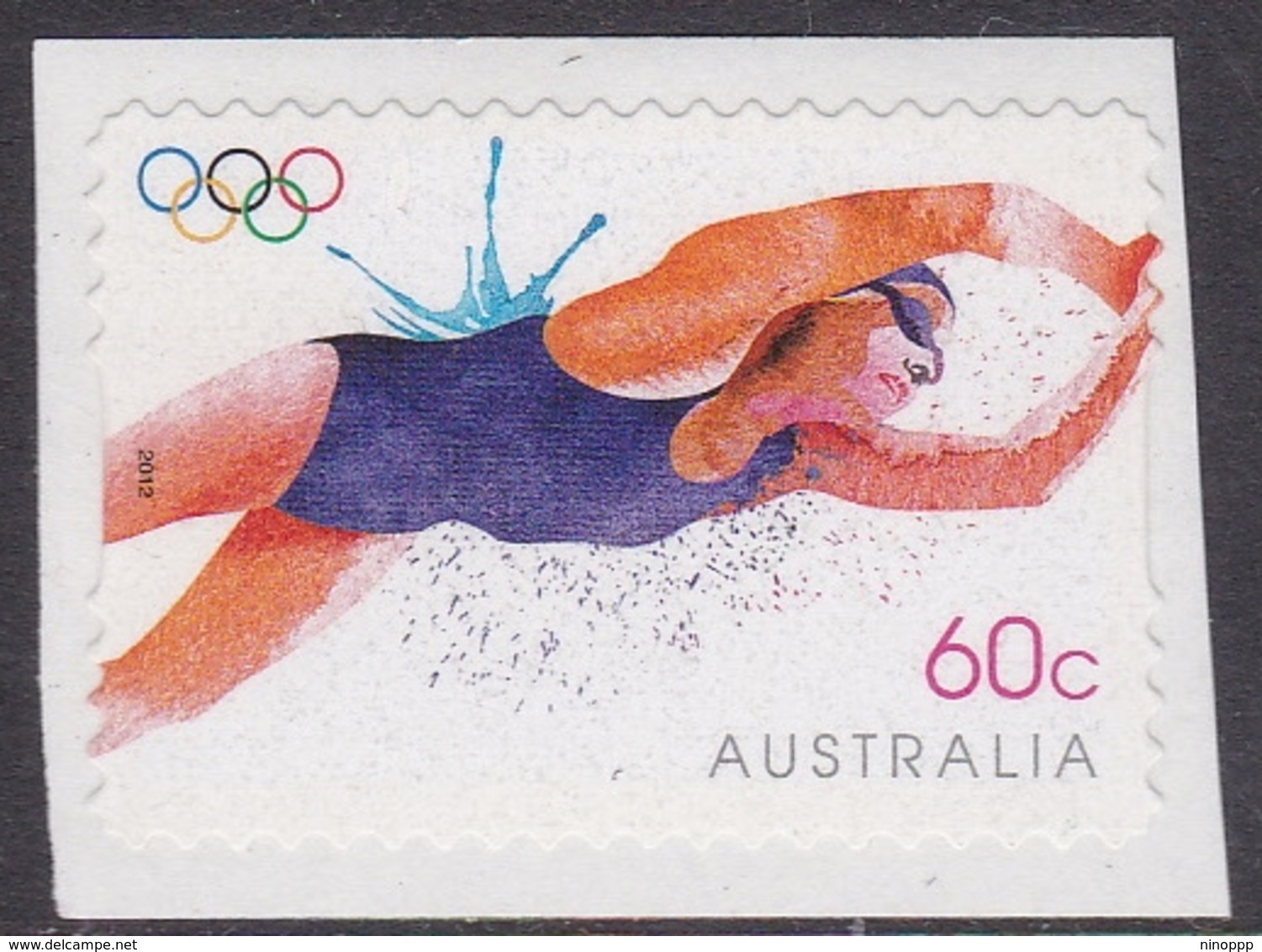 Australia ASC 3004a London 2012 Olympic Games, Peel And Stick, Mint Never Hinged - Mint Stamps