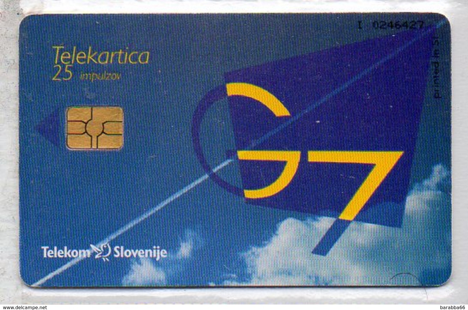 Telekom Slovenije - 25 Imp. - G7 - Slowenien