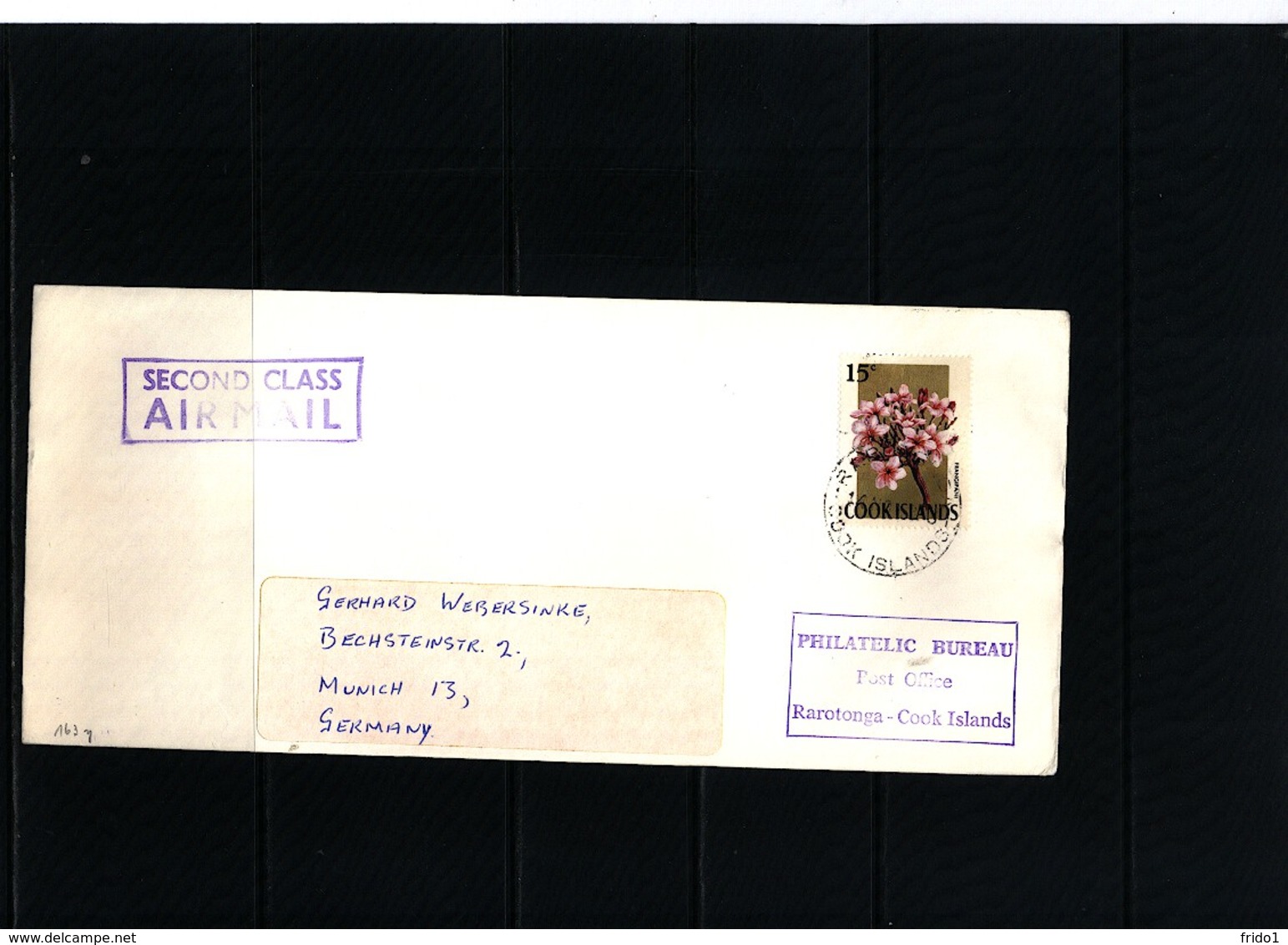 Cook Islands Interesting Airmail  Letter - Cookinseln