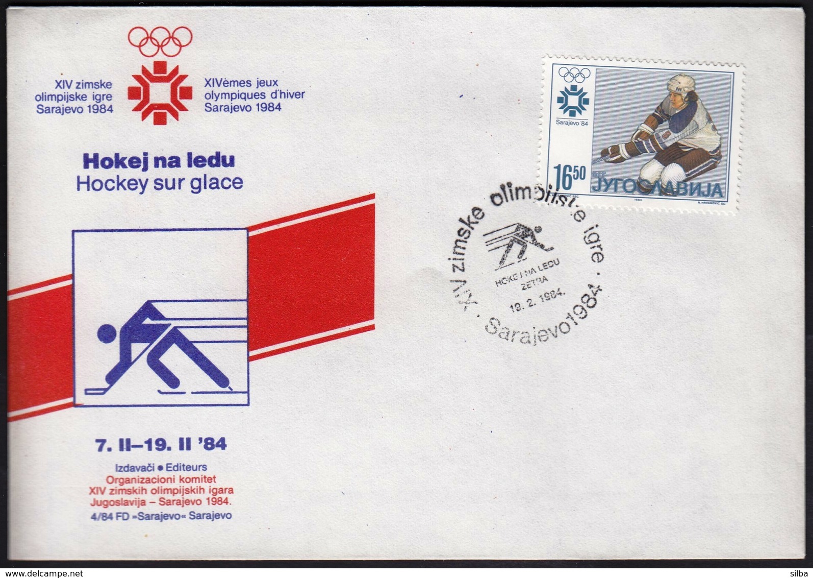 Yugoslavia Sarajevo 1984 / Olympic Games Sarajevo 1984 / Ice Hockey - Invierno 1984: Sarajevo