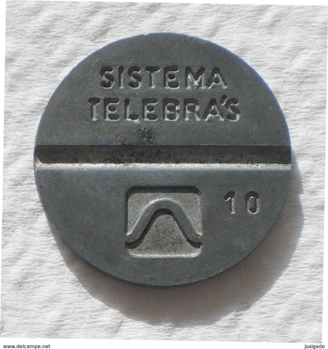 Brasil Telephone Token 1982 LOCAL Artol  SISTEMA TELEBRAS Logo  10 - Monétaires / De Nécessité