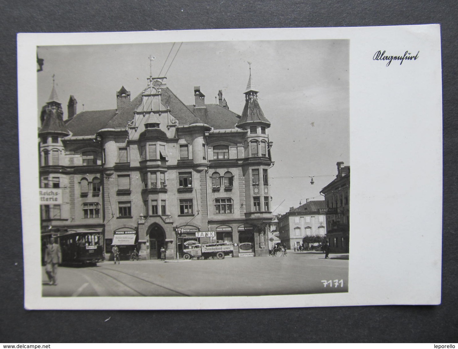 AK KLAGENFURT Strassenbahn Ca.1940 ////  D*36921 - Klagenfurt