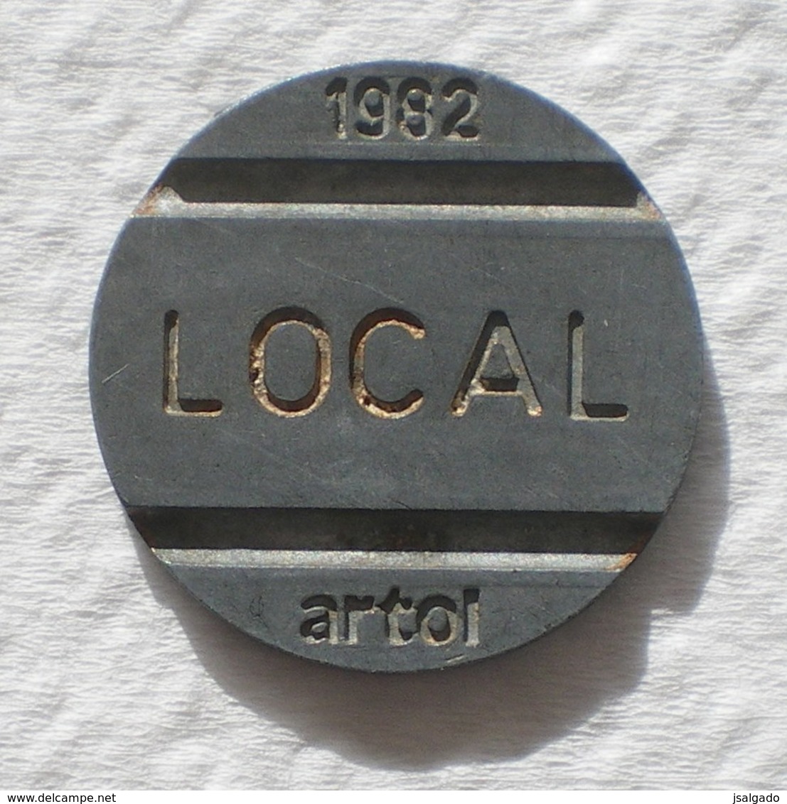 Brasil Telephone Token 1982 LOCAL Artol  SISTEMA TELEBRAS Logo  18 - Monétaires / De Nécessité