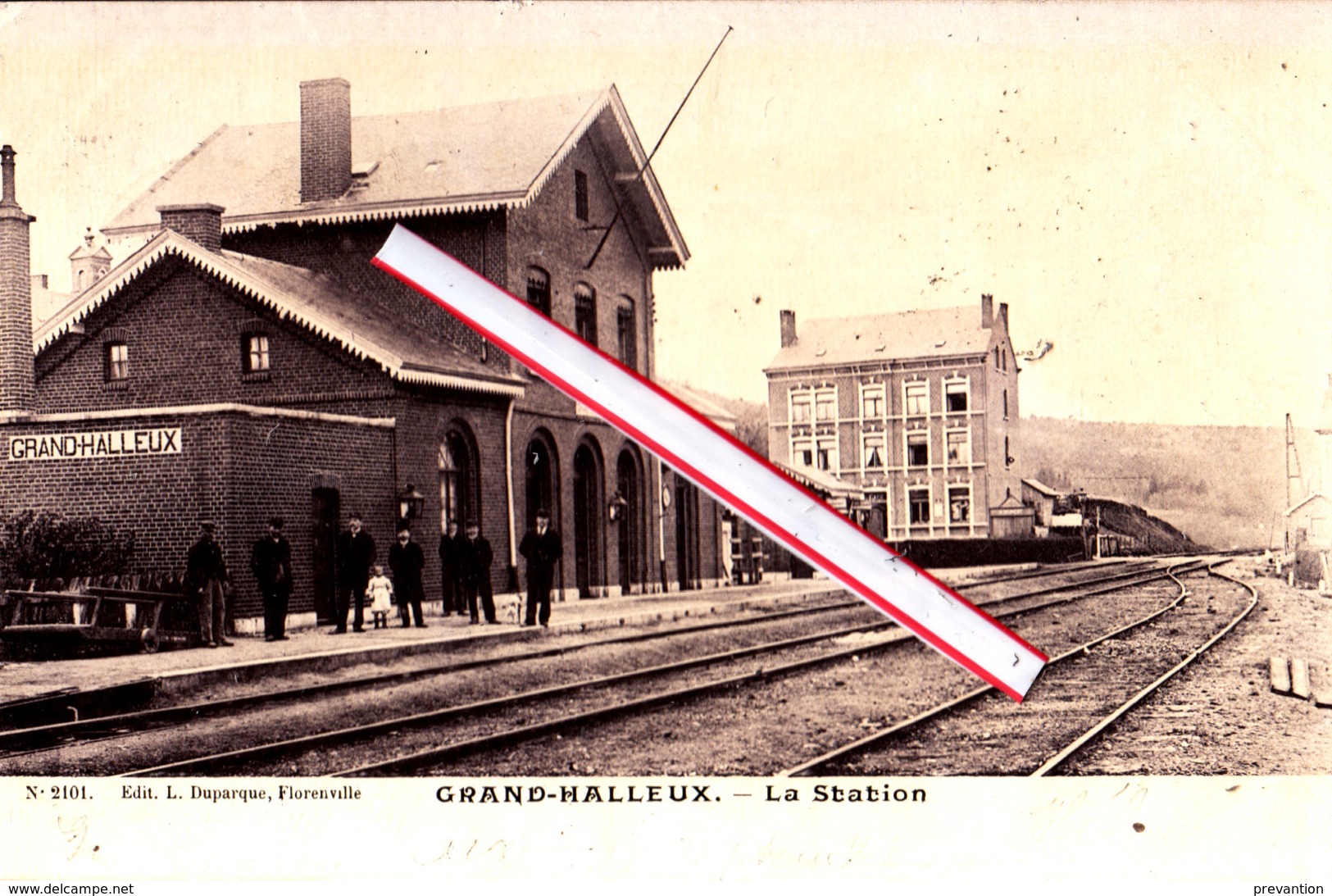 GRAND-HALLEUX - La Station - Superbe Photocarte - Vielsalm