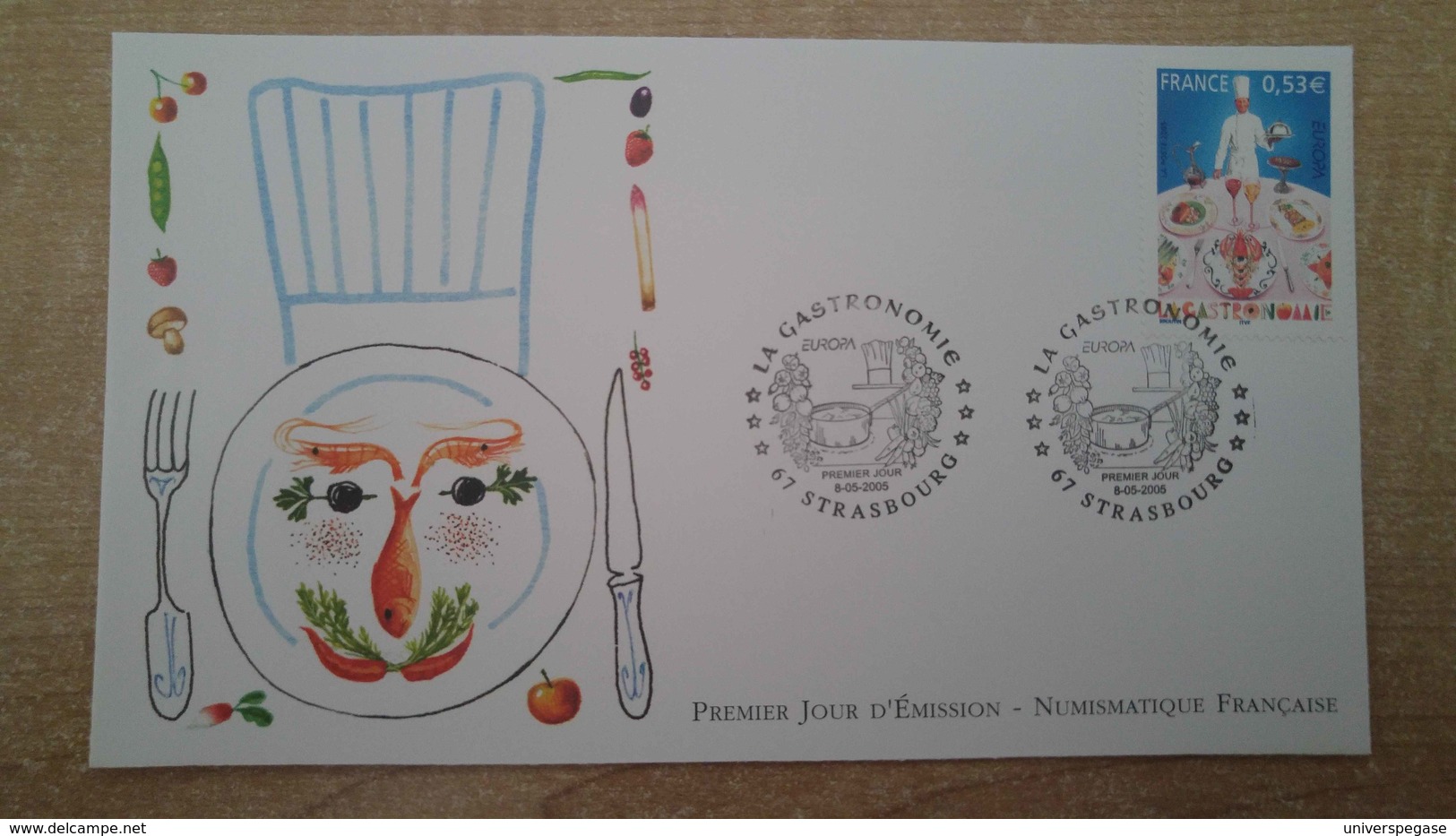 FDC - N°3784 -  La Gastronomie - Europa - 2000-2009