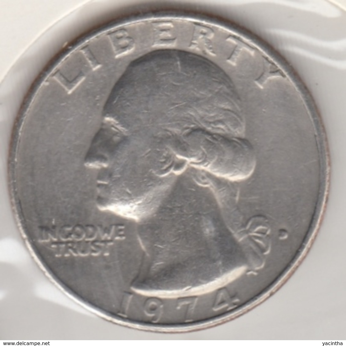 @Y@   United States Of America  Quarter Dollar   1974     (3030 ) - 1932-1998: Washington