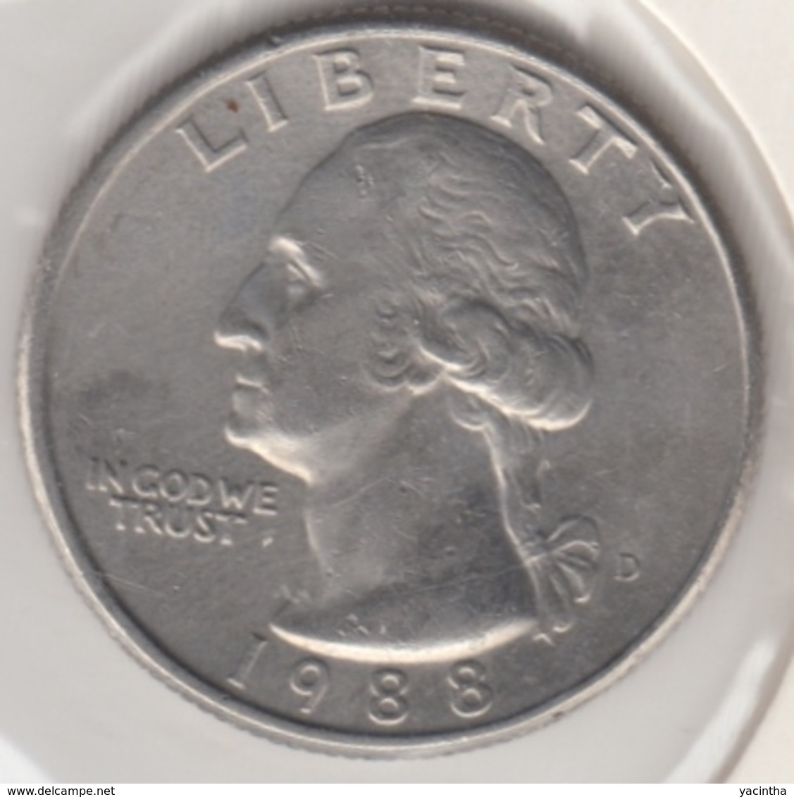 @Y@   United States Of America  Quarter Dollar   1988     (3033 ) - 1932-1998: Washington