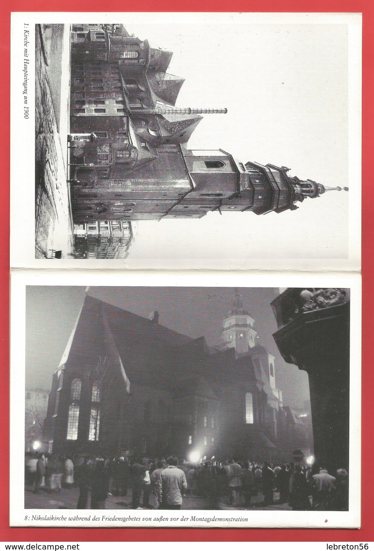 "ALLEMAGNE "  Nikolaikirche Zu Leipzig HCS-Drucke -Voir 4 Photos - Biographien & Memoiren