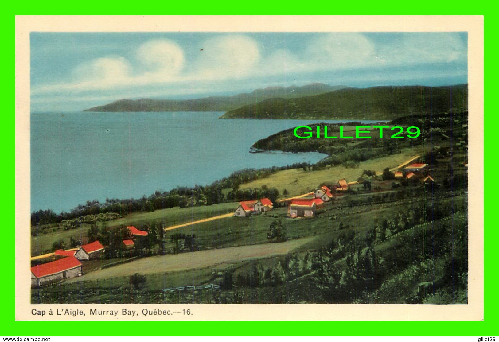 MURRAY BAY, QUÉBEC - VUE DU VILLAGE DE CAP À L'AIGLE - PECO - - Autres & Non Classés