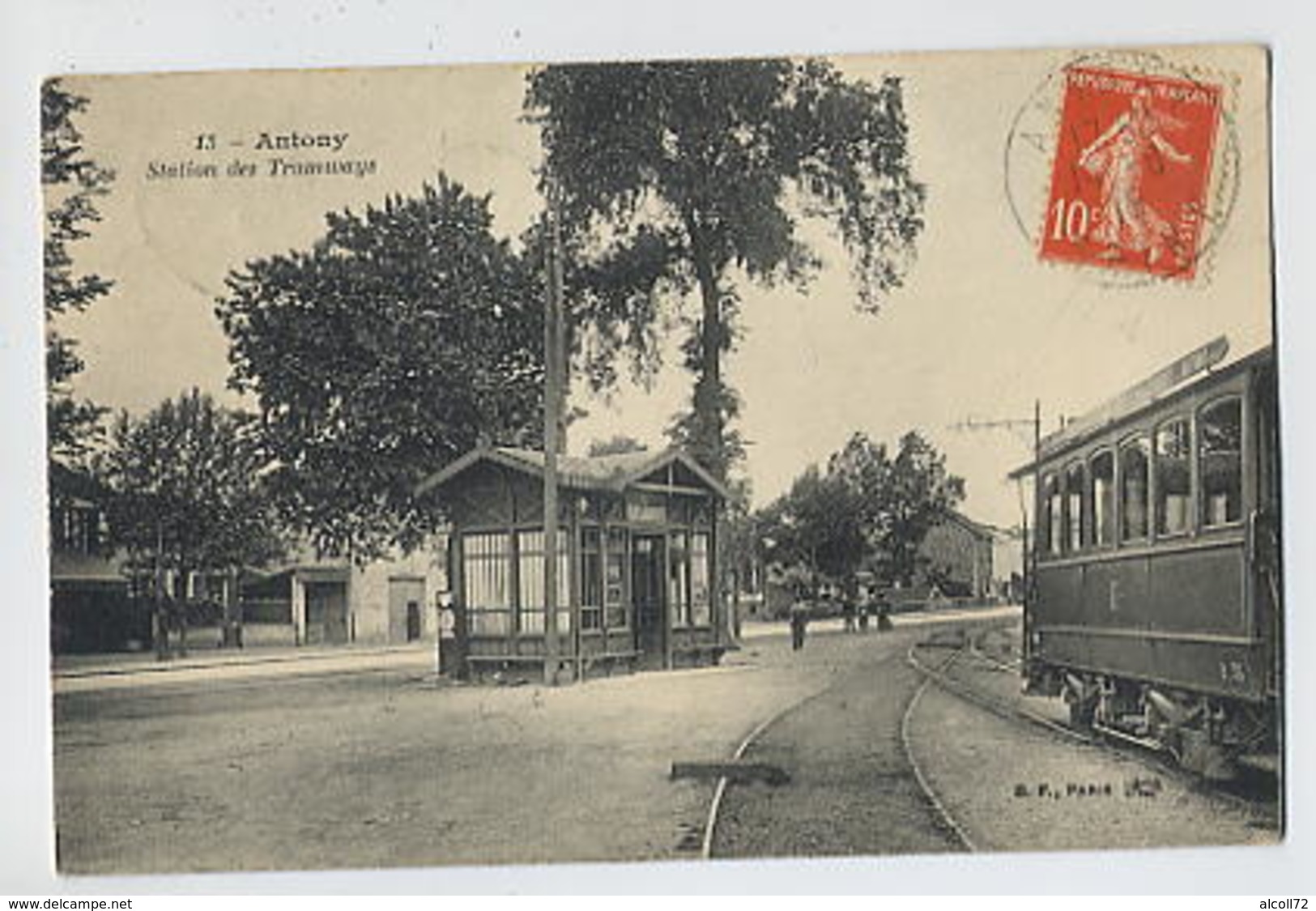 ANTONY: Station Des Tramways - 13 B.F. - Antony