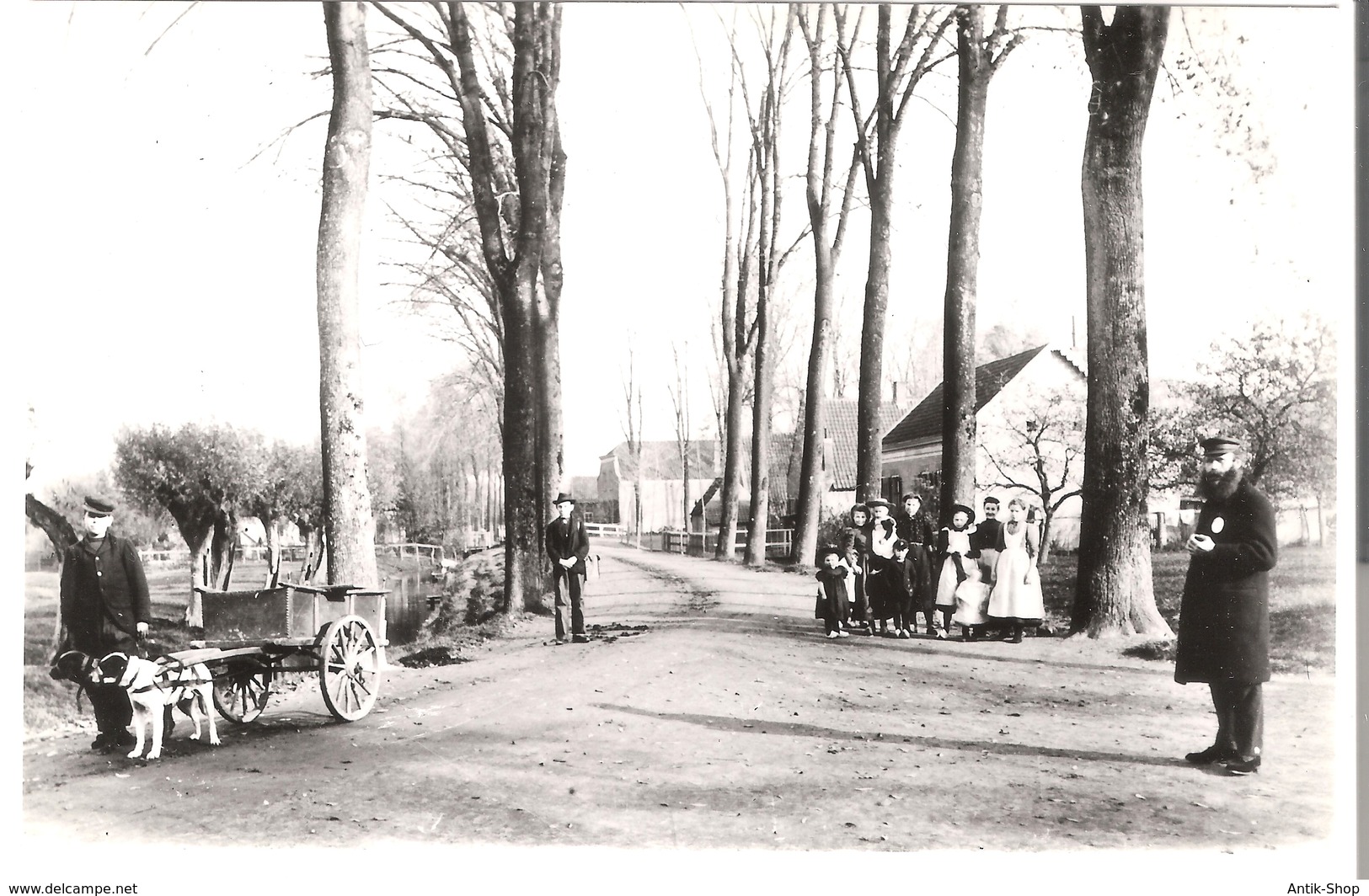Dordrecht - Dubbelsteynlaan Bij De Rechte Zandweg, Omstreeks -  1905 (AK3293) - Dordrecht