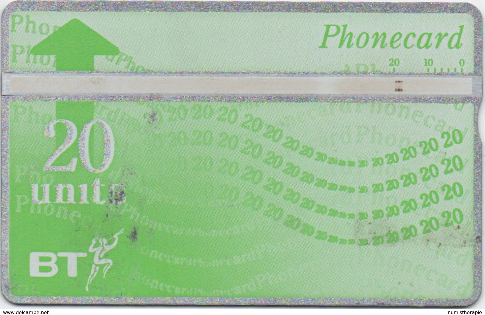 Télécarte British Telecom : 20 Units - BT Global Cards (Prepaid)