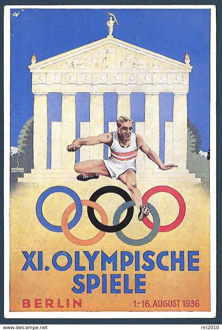 Allemagne - XI Olympische Spiele - Berlin 1936 - Jeux Olympiques