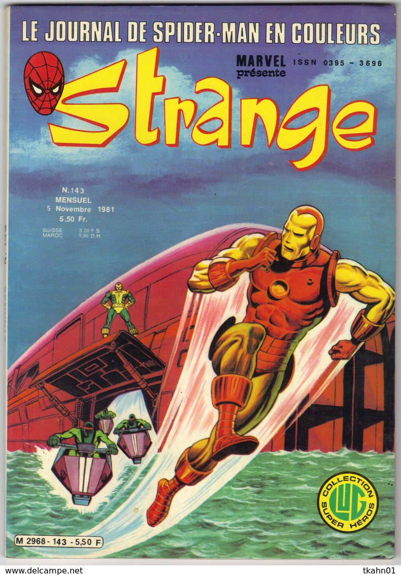 STRANGE  N° 143  LUG - Strange