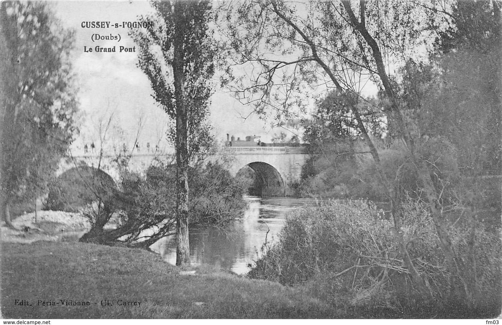 Cussey Sur L'Ognon Etuz Carte Sépia Canton Marchaux Tramway Besançon Vesoul ? - Other & Unclassified