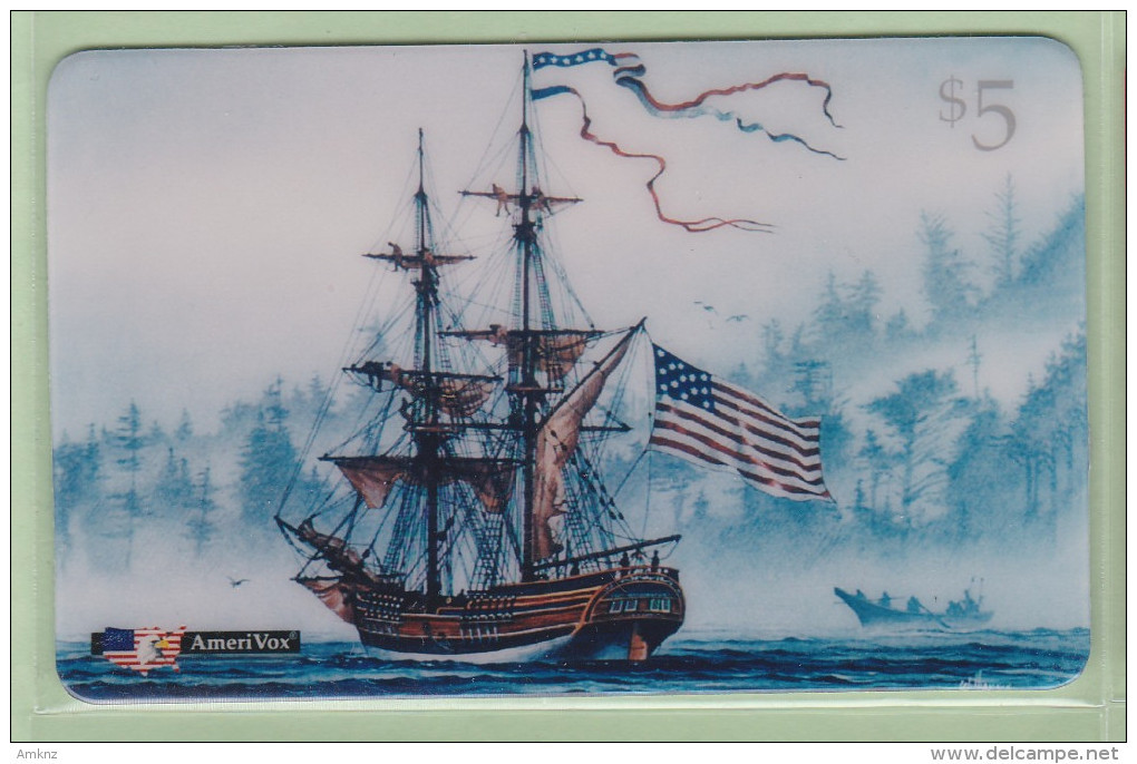 USA - Amerivox - 1994 Phonecard Phair - $5 Lady Washington - AVX-109 - Mint - Amerivox