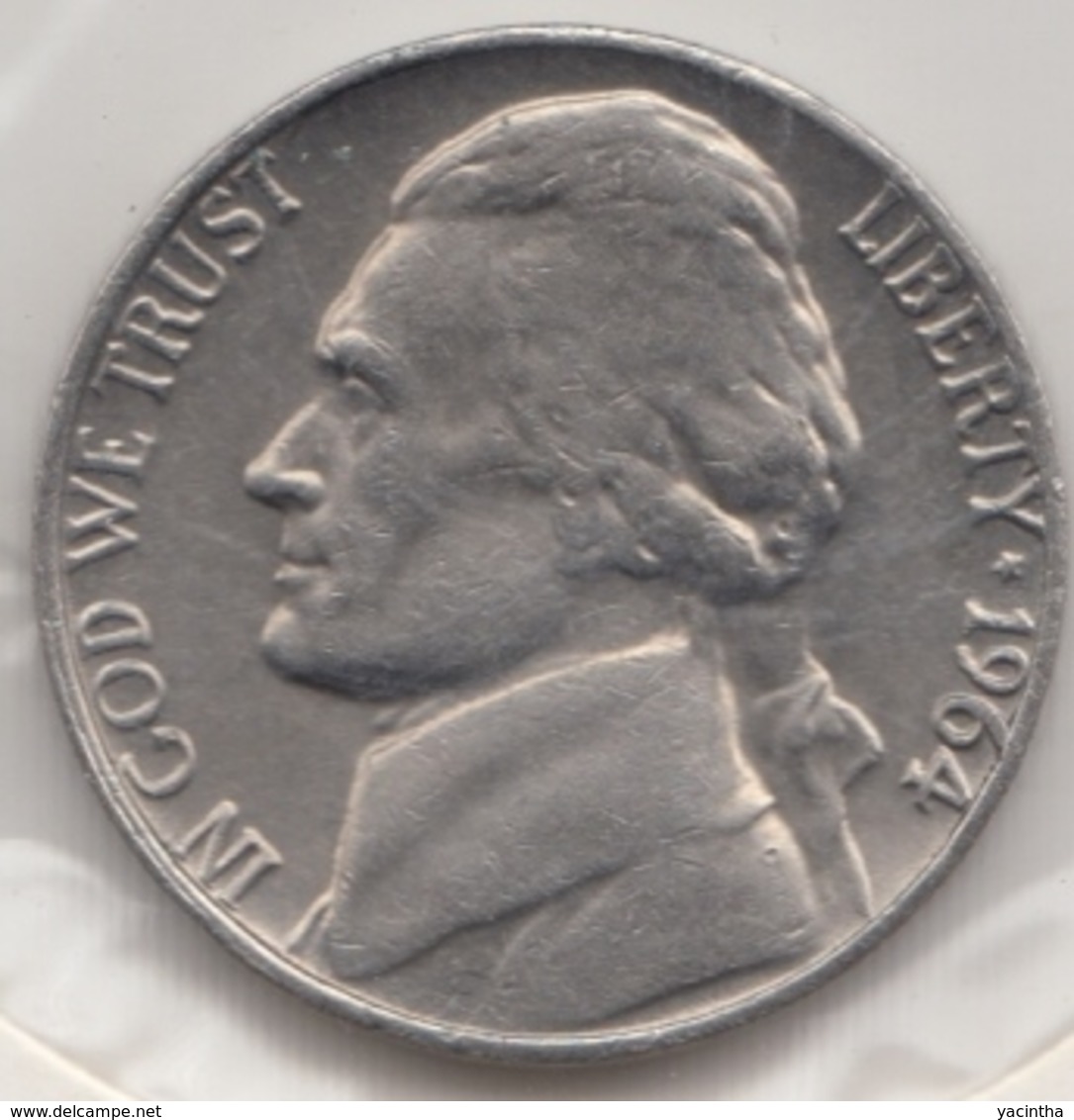 @Y@   United States Of America  5 Cents  1964   (3045 ) - 1999-2009: State Quarters