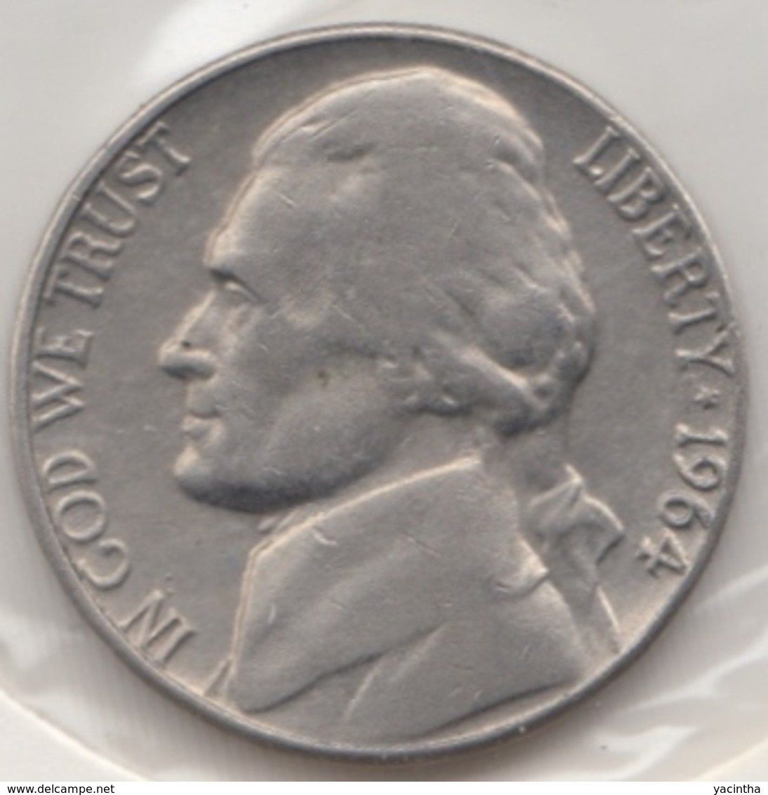 @Y@   United States Of America  5 Cents  1964   (3046 ) - 1999-2009: State Quarters