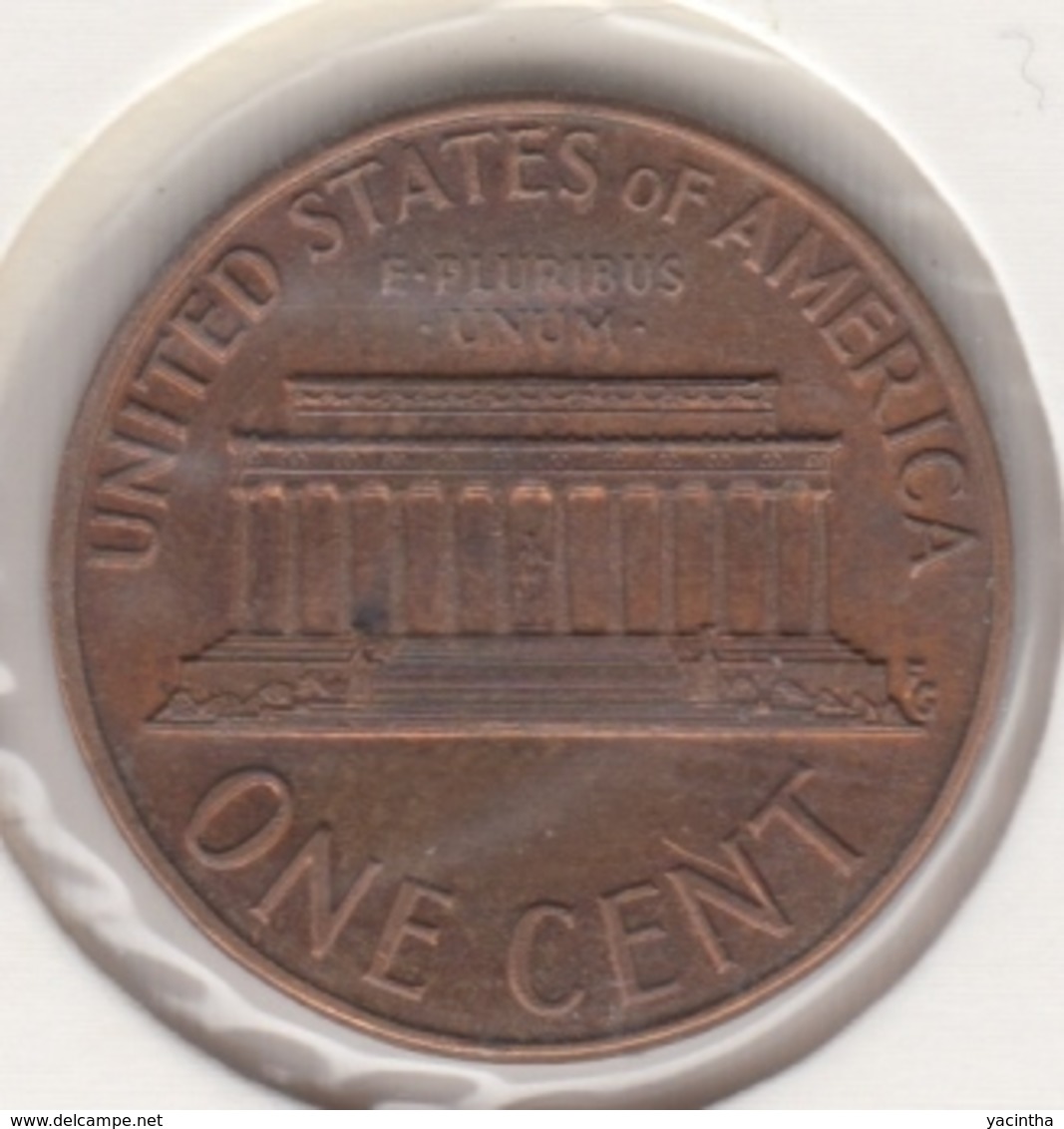 @Y@   United States Of America  1 Cents  1973   (3050 ) - 1959-…: Lincoln, Memorial Reverse