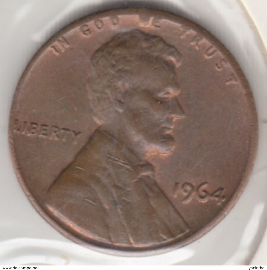 @Y@   United States Of America  1 Cents  1964   (3051 ) - 1959-…: Lincoln, Memorial Reverse