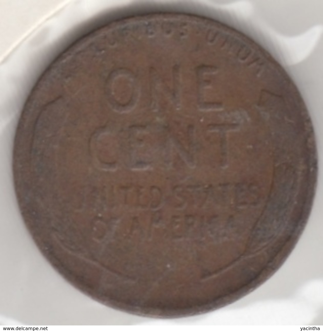 @Y@   United States Of America  1 Cents  1930   (3057 ) - 1909-1958: Lincoln, Wheat Ears Reverse