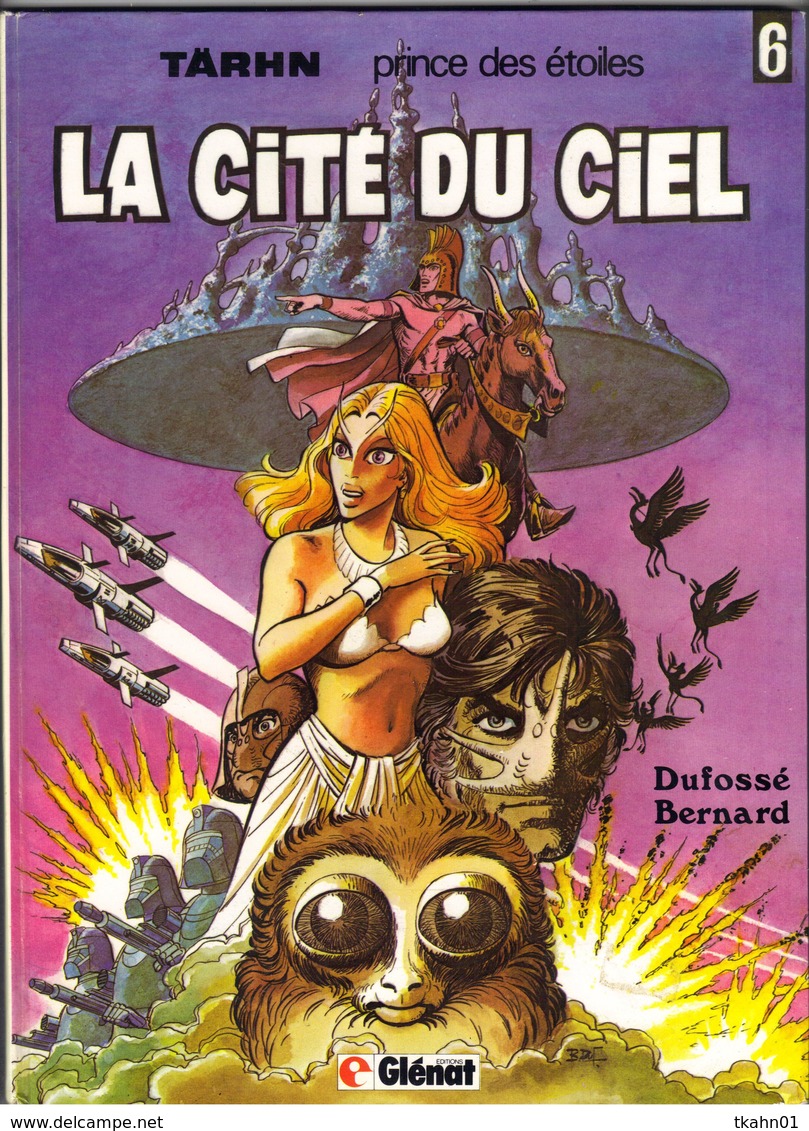 TARHN N° 6  " LA CITE DU CIEL " GLENAT  E-O  DE 1982 - Autres & Non Classés