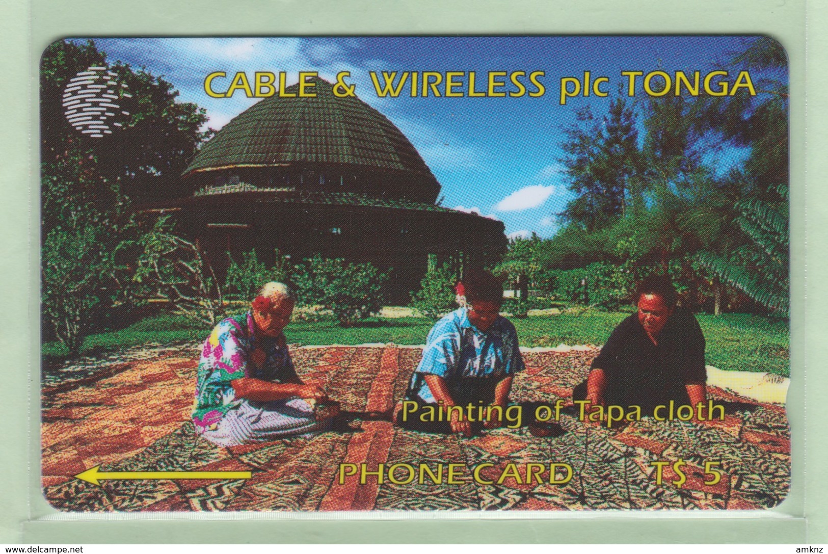 Tonga - 1994 First Issue - $5 Tapa Cloth - TON-1 - Mint - Tonga