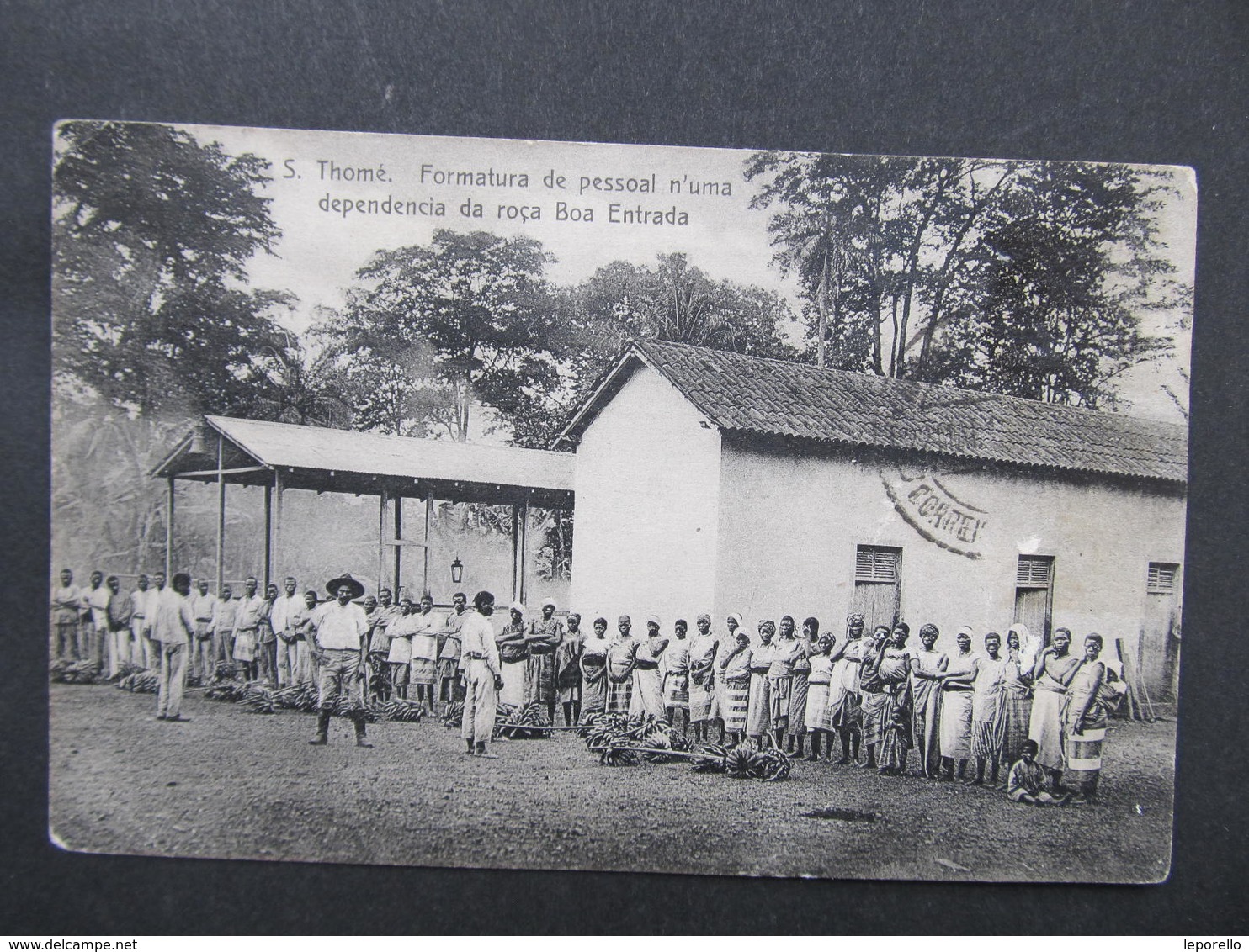 AK São Tomé + Príncipe Formatura De Pessoal 1911 ///  D*36990 - São Tomé Und Príncipe