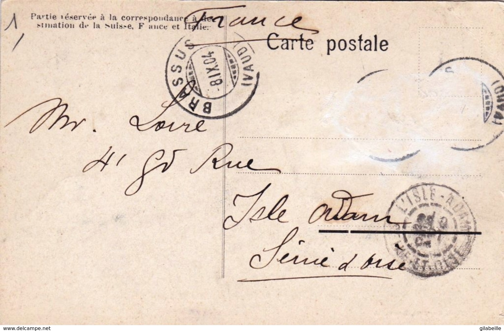 Suisse  - Canton De Vaud - Chemin De Fer Pont Brassus - Vallée De Joux - Halte Du ROCHERAY - RARE - Roche