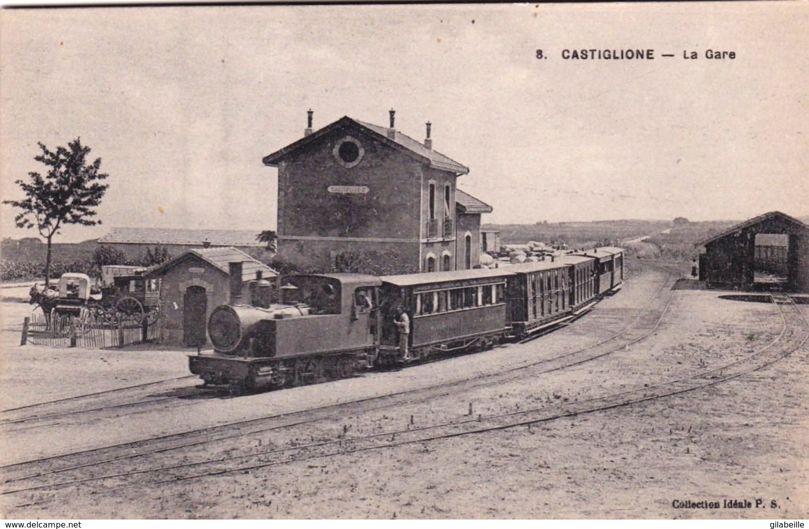 Algerie -  CASTIGLIONE -  La Gare - Autres & Non Classés