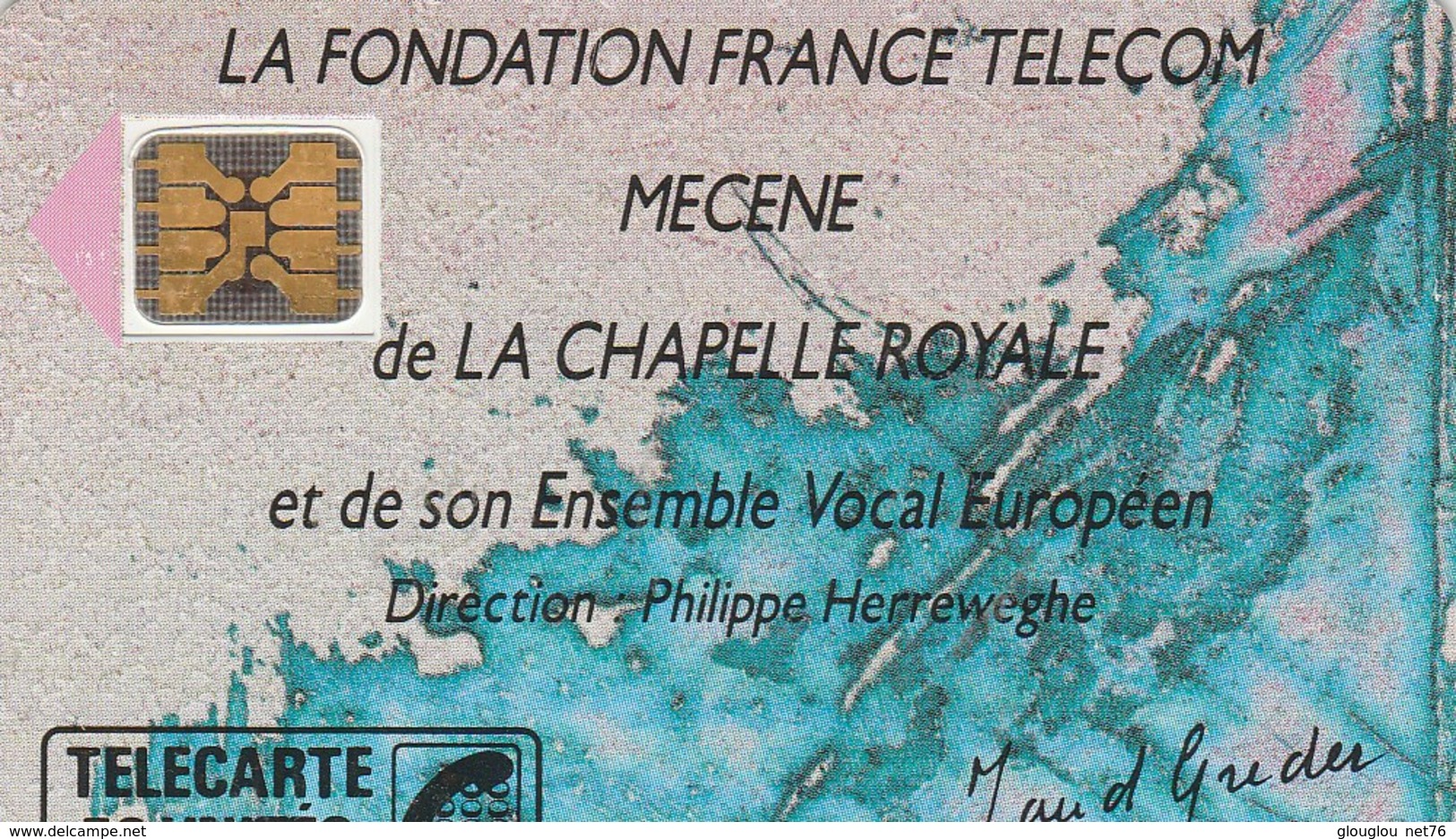 TELECARTE 50....MECENE DE LA CHAPELLE ROYALE...... - 50 Unités   