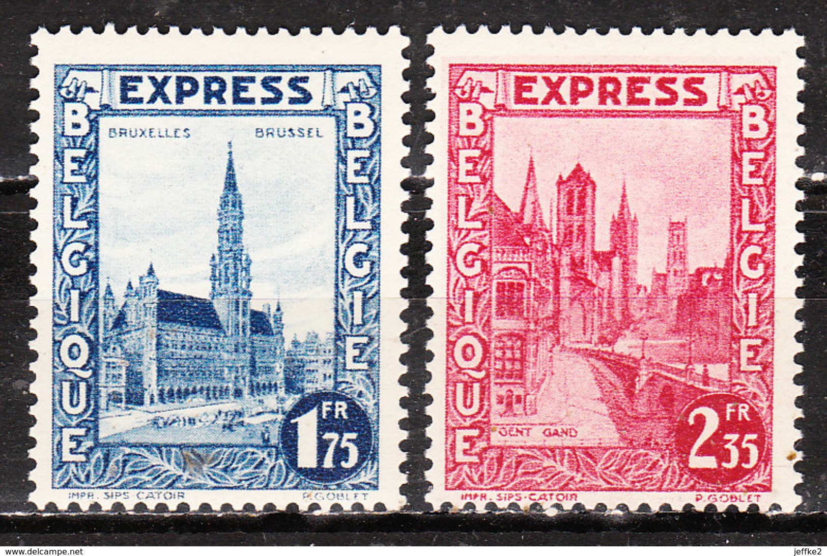 292C/D**  Timbres Pour Lettre Par Exprès - 2 Bonnes Valeurs - MNH** - LOOK!!!! - Neufs