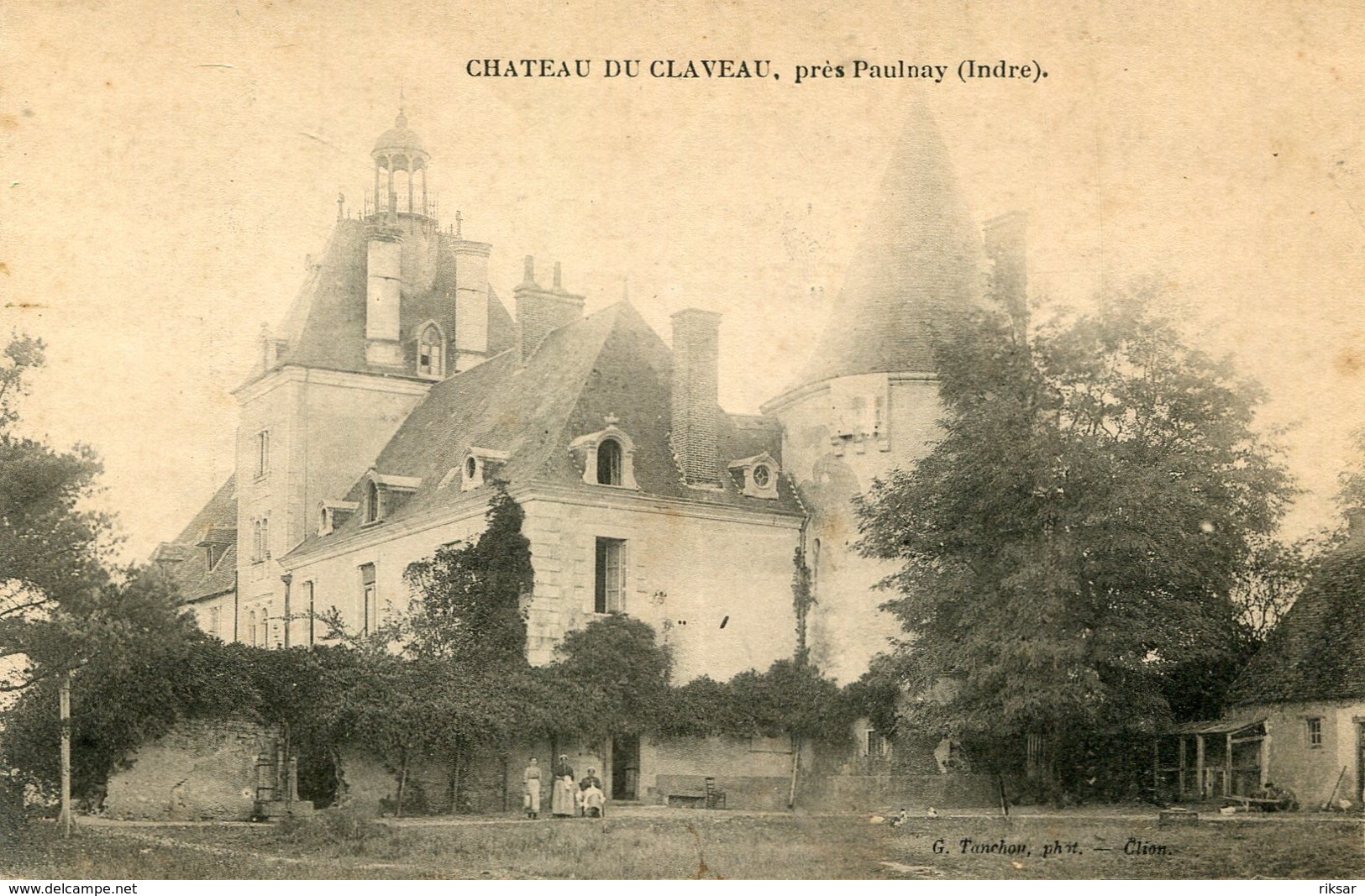 CHATEAU DU CLAVEAU_PAULNAY - Autres & Non Classés