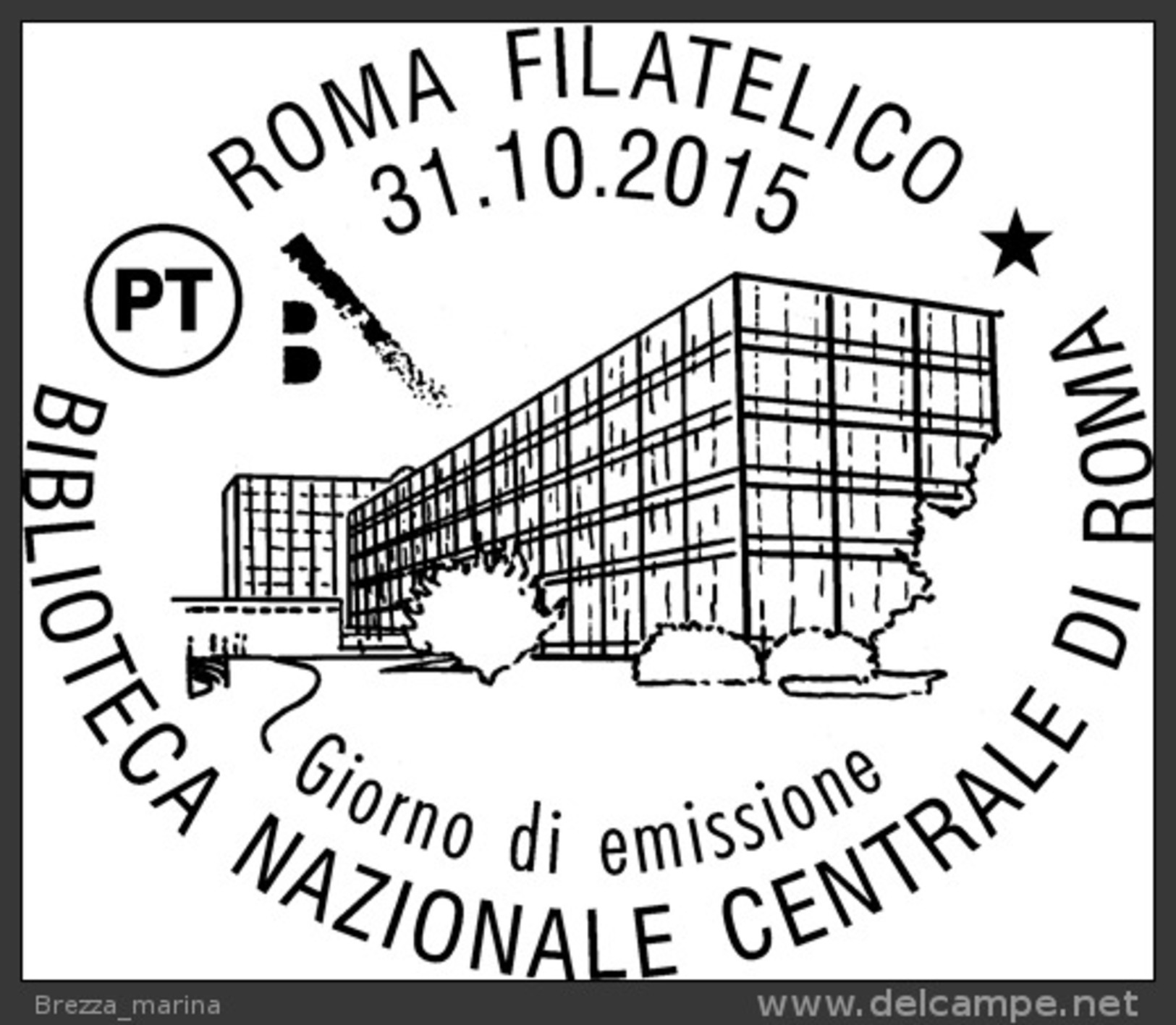 ITALIA - Usato - 2015 - Eccellenze Del Sapere - Biblioteca Centrale Di Roma - 0,95 - 2011-20: Usati